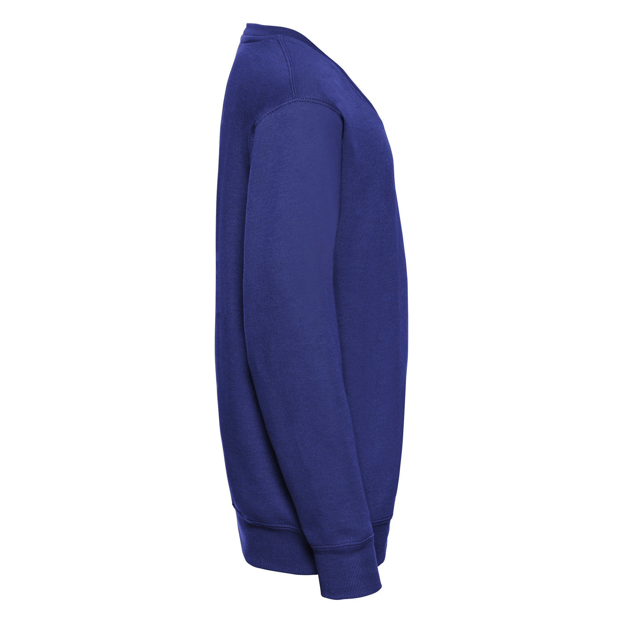 Russell Kids V Neck Sweatshirt - Juniors Full Sleeves Plain Uniform Fleece - Picture 21 of 31