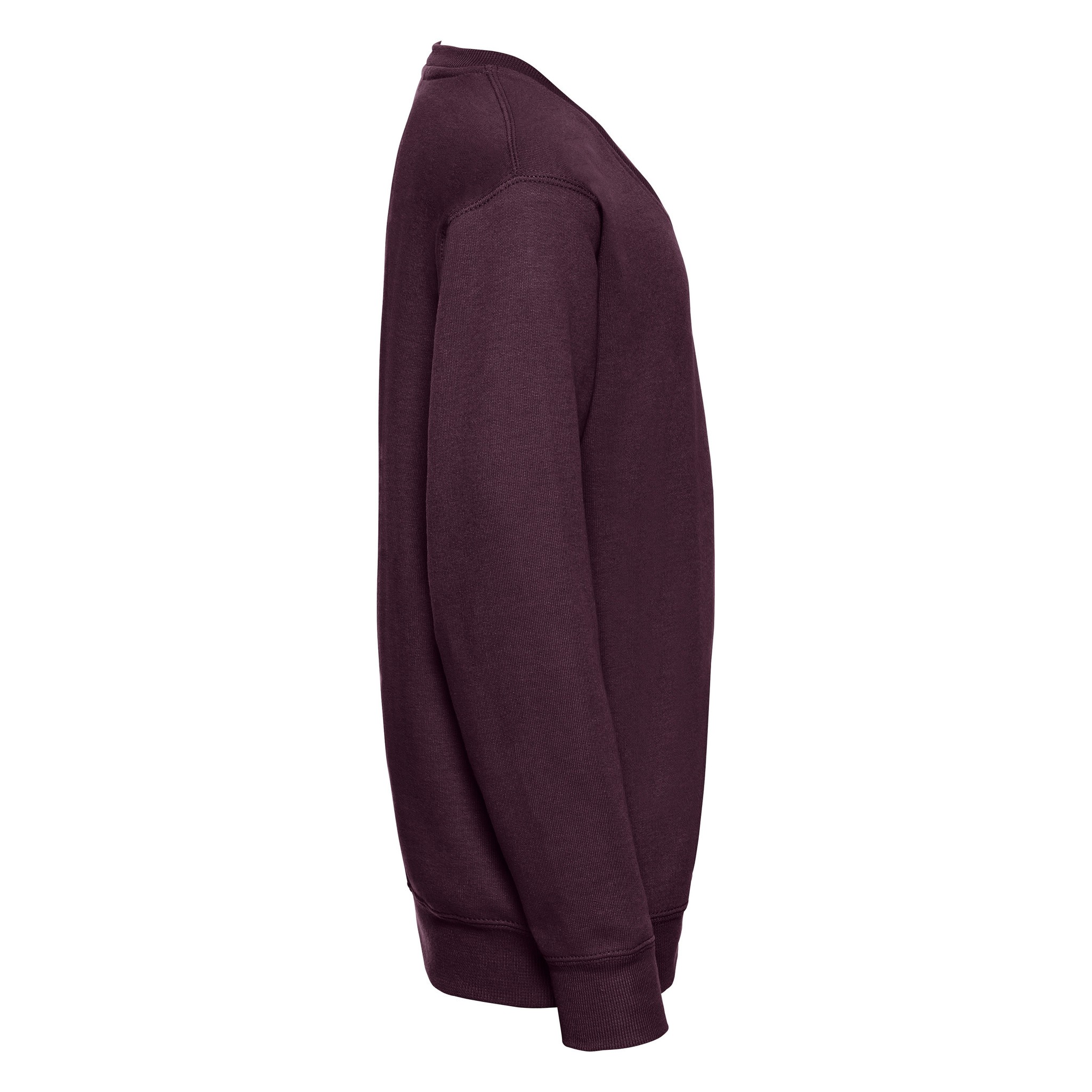 Russell Kids V Neck Sweatshirt - Juniors Full Sleeves Plain Uniform Fleece - Picture 24 of 31
