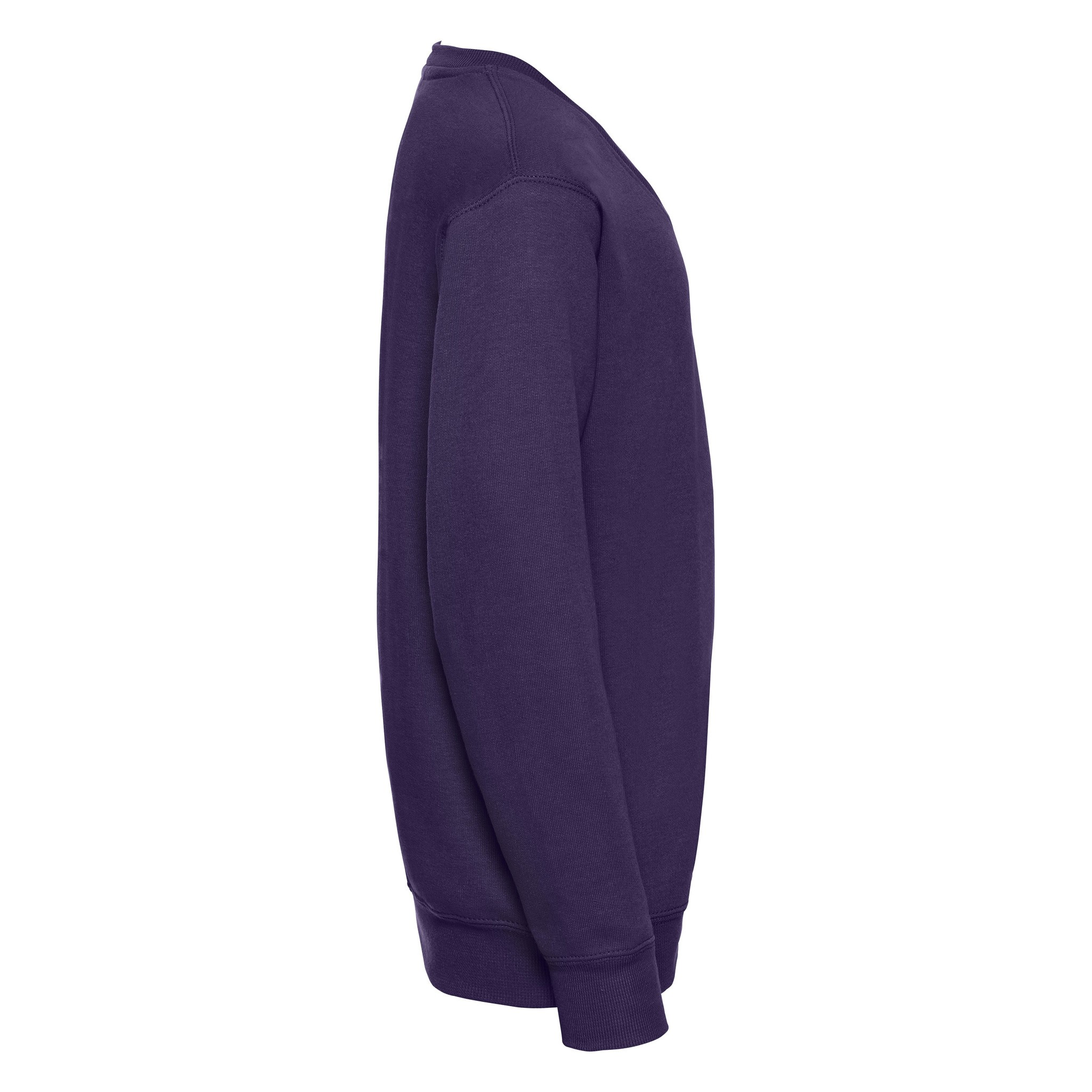 Russell Kids V Neck Sweatshirt - Juniors Full Sleeves Plain Uniform Fleece - Picture 31 of 31