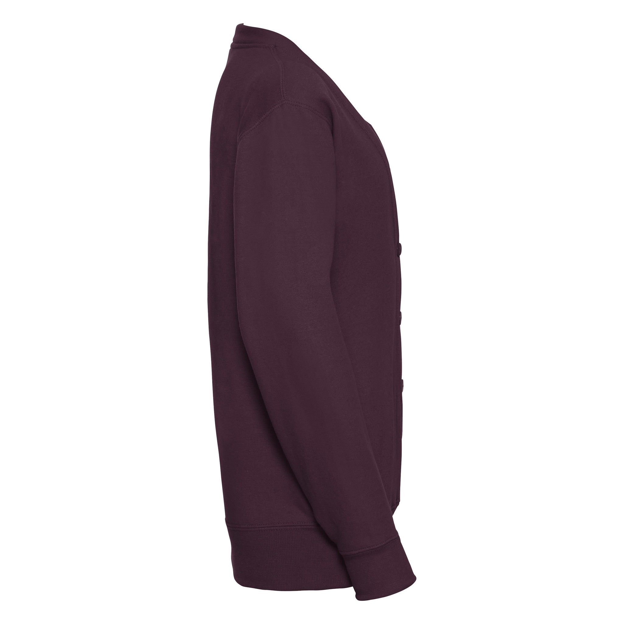 Russell Kids Cardigan 0R273B0 - Juniors Full Sleeves Plain Uniform Fleece - Picture 17 of 29