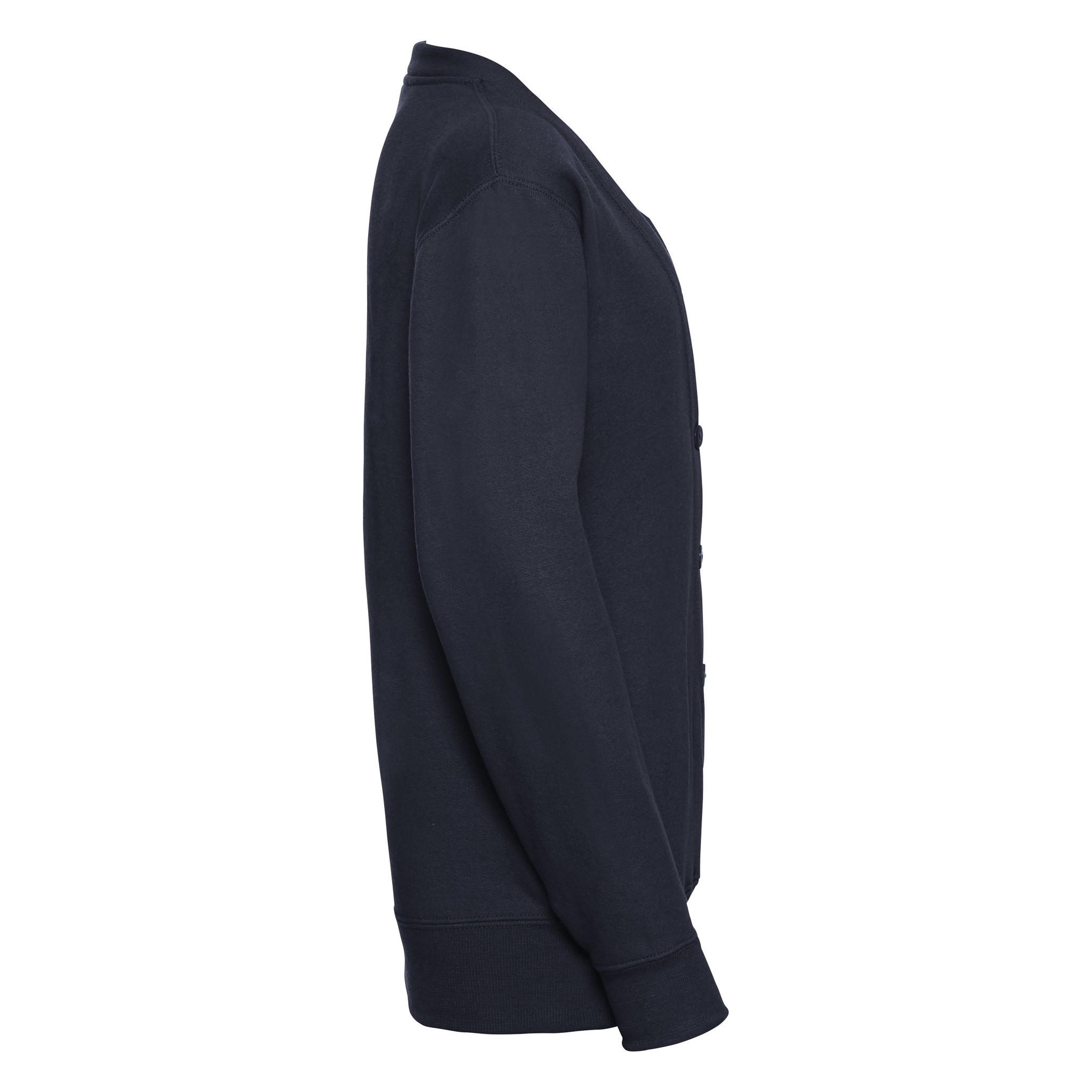 Russell Kids Cardigan 0R273B0 - Juniors Full Sleeves Plain Uniform Fleece - Picture 23 of 29