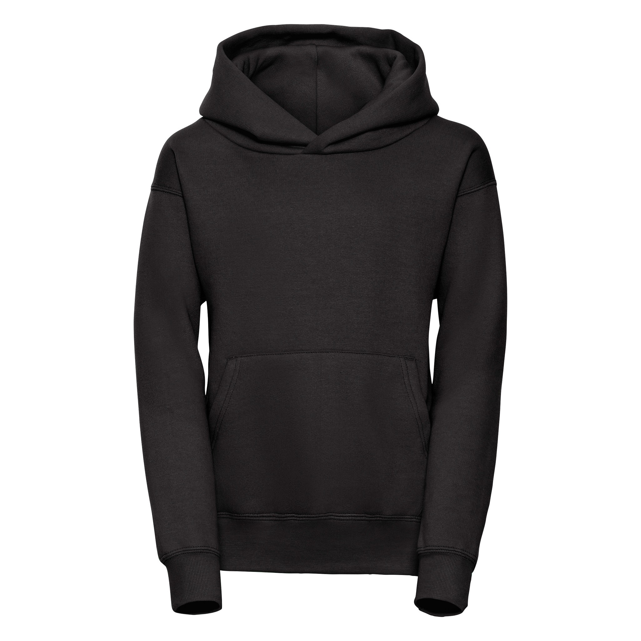 Russell Kids Hooded Sweatshirt 0R575B0 - Childrens Full Sleeve Plain Jumpers Top - Picture 29 of 39
