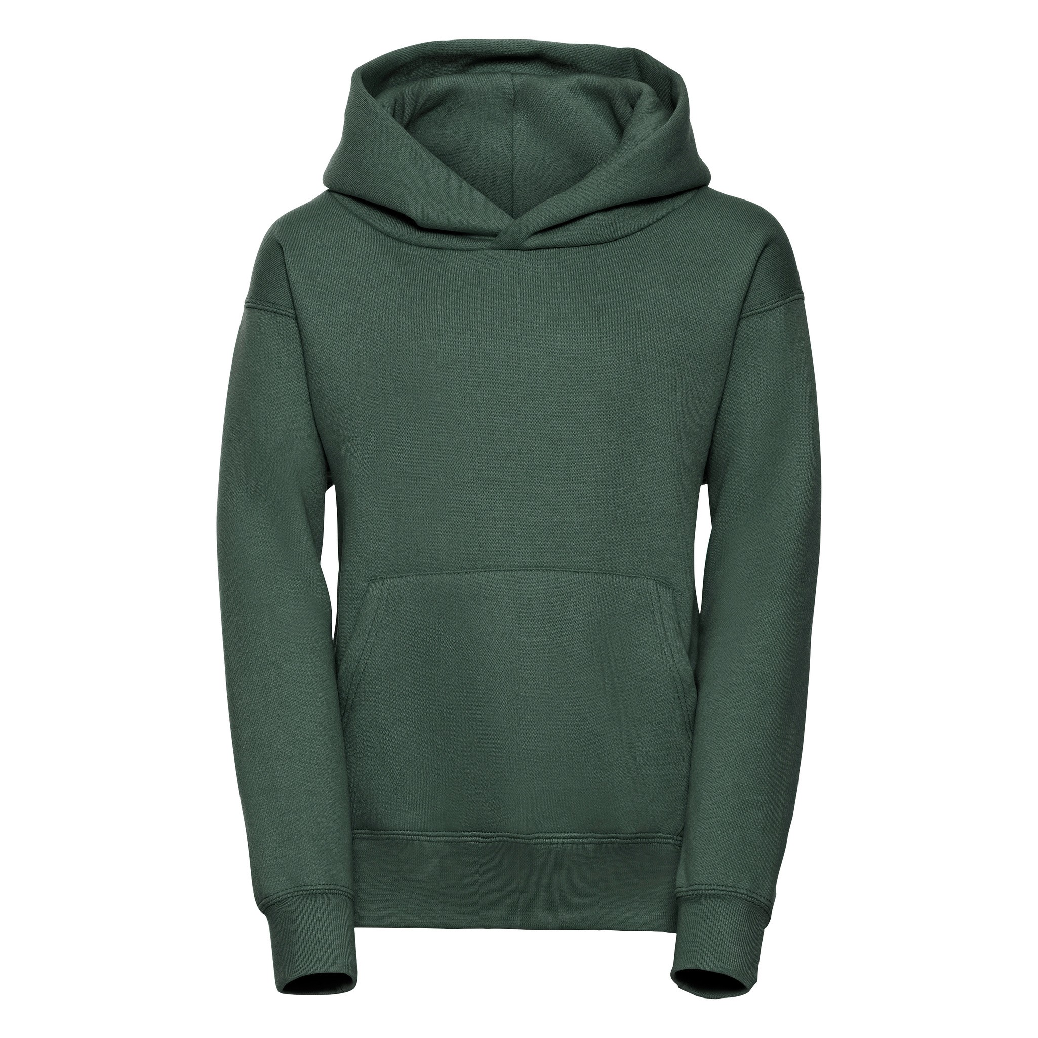 Russell Kids Hooded Sweatshirt 0R575B0 - Childrens Full Sleeve Plain Jumpers Top - Picture 32 of 39