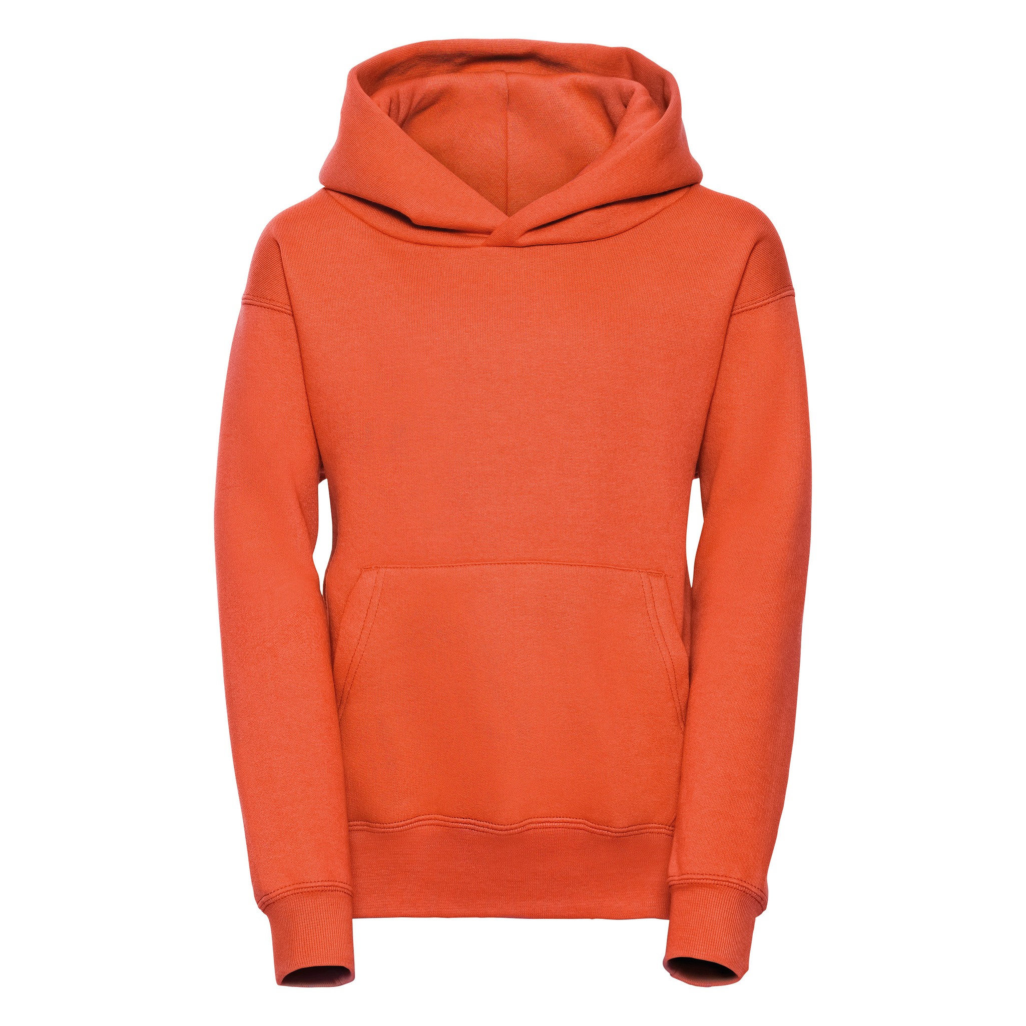 Russell Kids Hooded Sweatshirt 0R575B0 - Childrens Full Sleeve Plain Jumpers Top - Picture 14 of 39