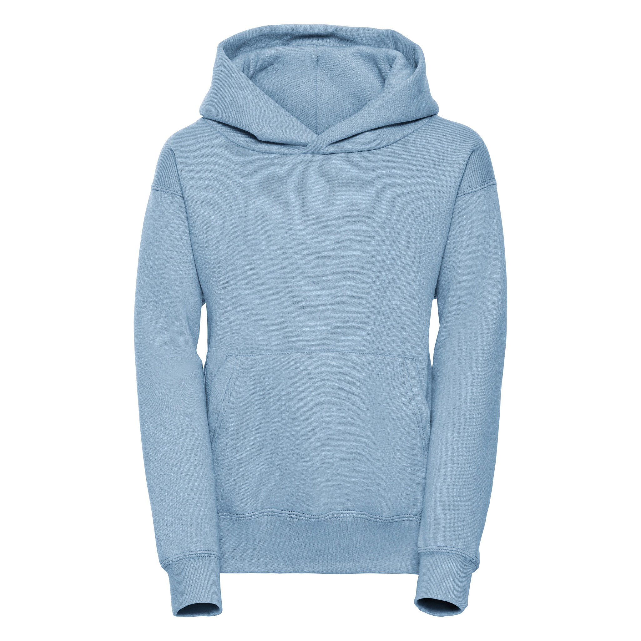 Russell Kids Hooded Sweatshirt 0R575B0 - Childrens Full Sleeve Plain Jumpers Top - Picture 20 of 39