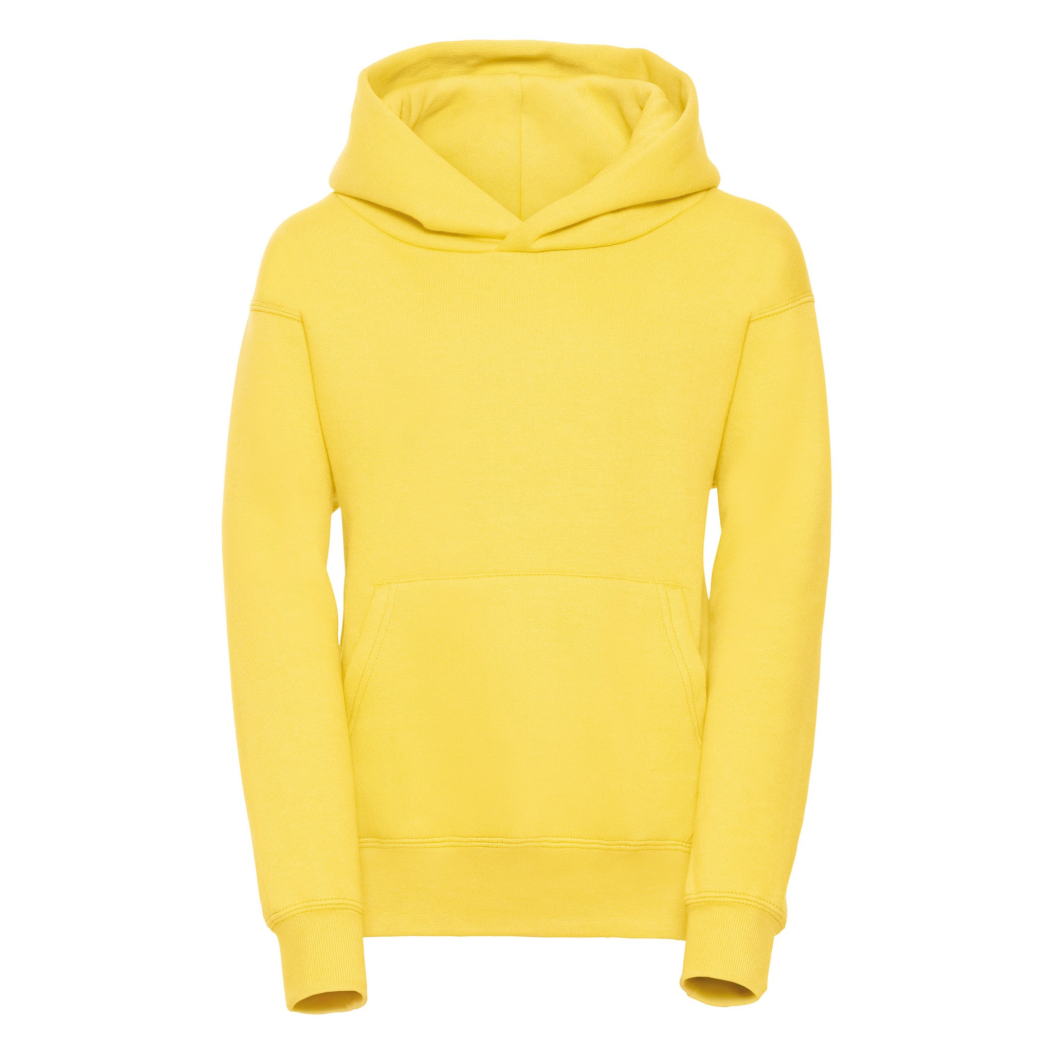 Russell Kids Hooded Sweatshirt 0R575B0 - Childrens Full Sleeve Plain Jumpers Top - Picture 23 of 39