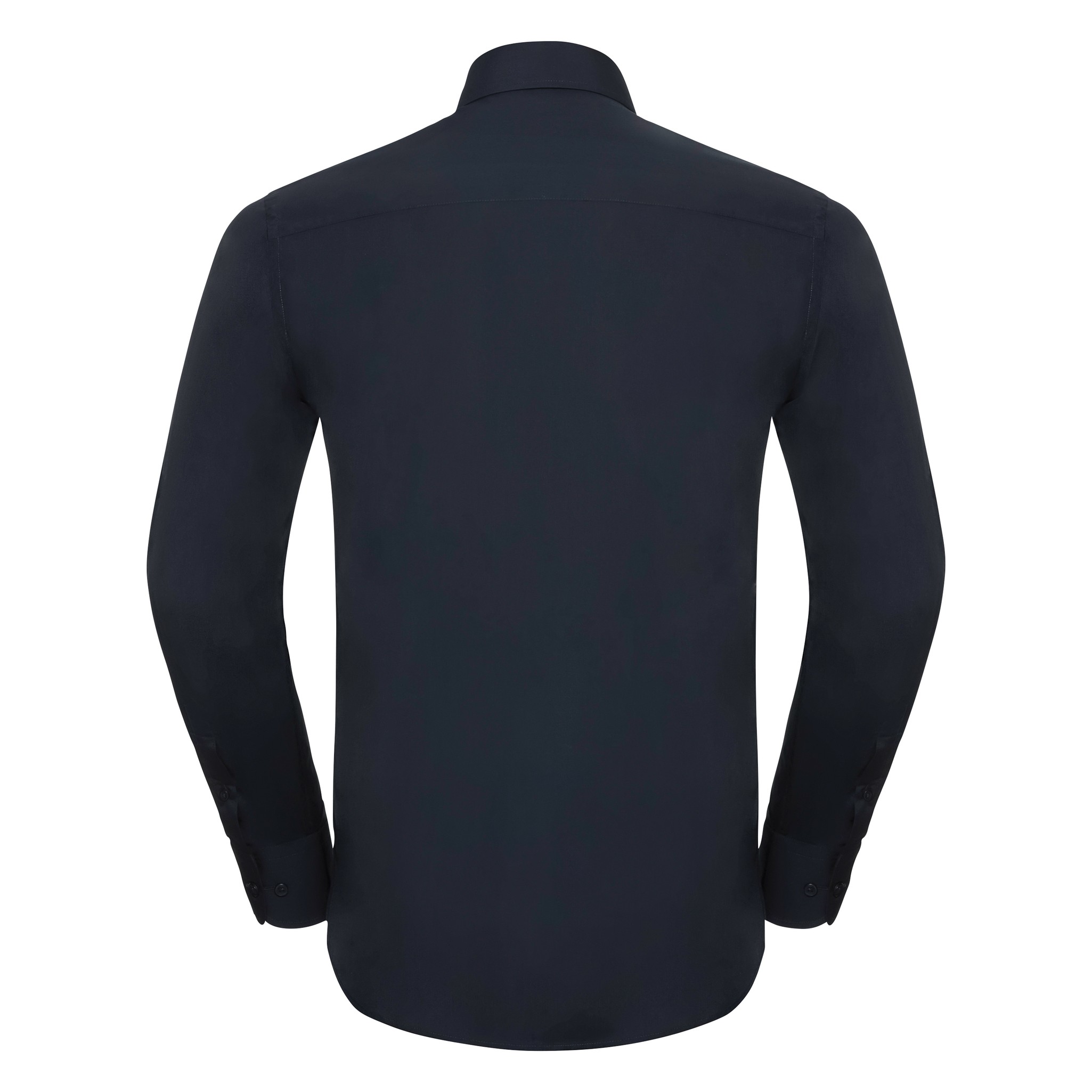 Russell Collection Camicia Poplin a maniche lunghe da uomo R-924M-0 - Camicia fo - Foto 12 di 26