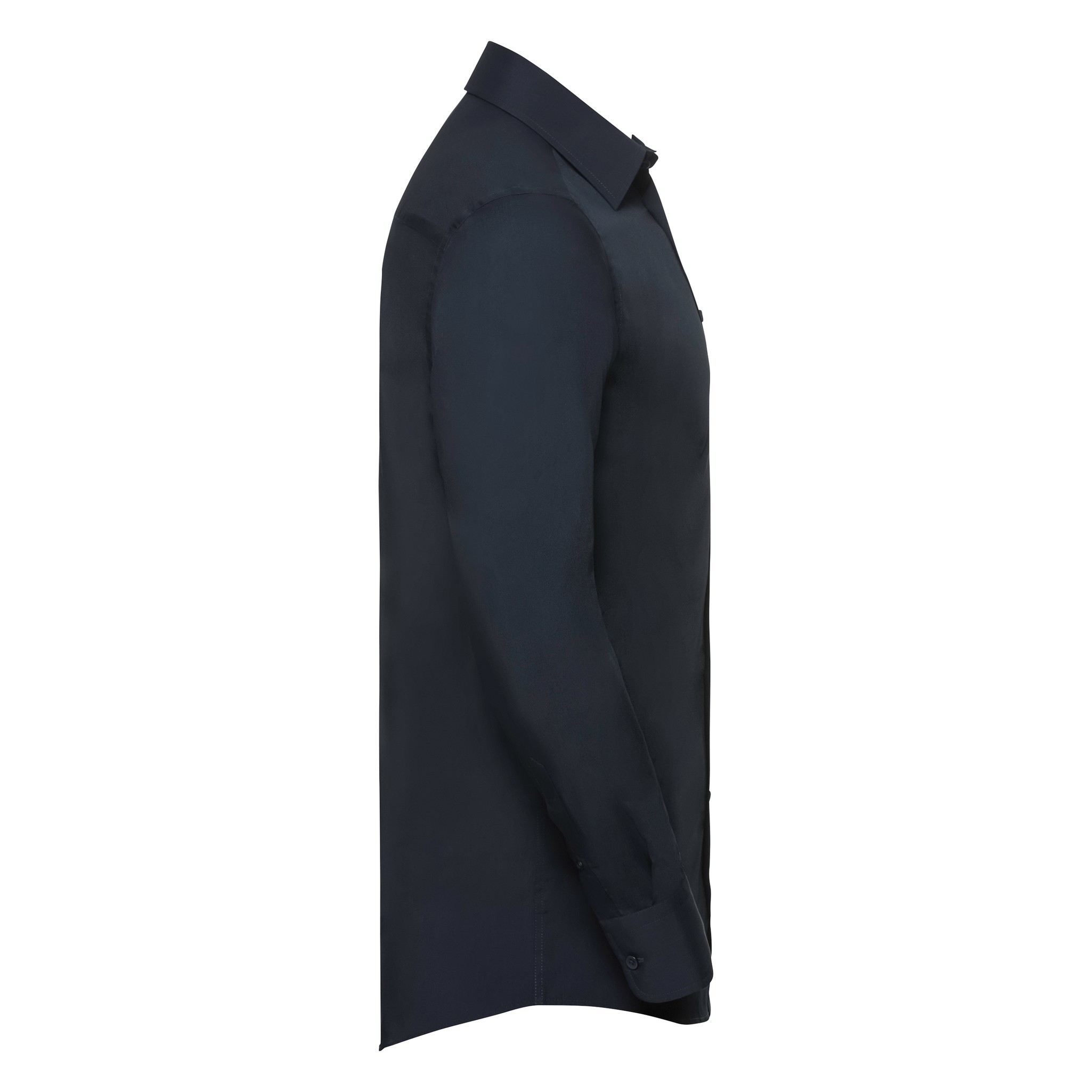 Russell Collection Camicia Poplin a maniche lunghe da uomo R-924M-0 - Camicia fo - Foto 14 di 26