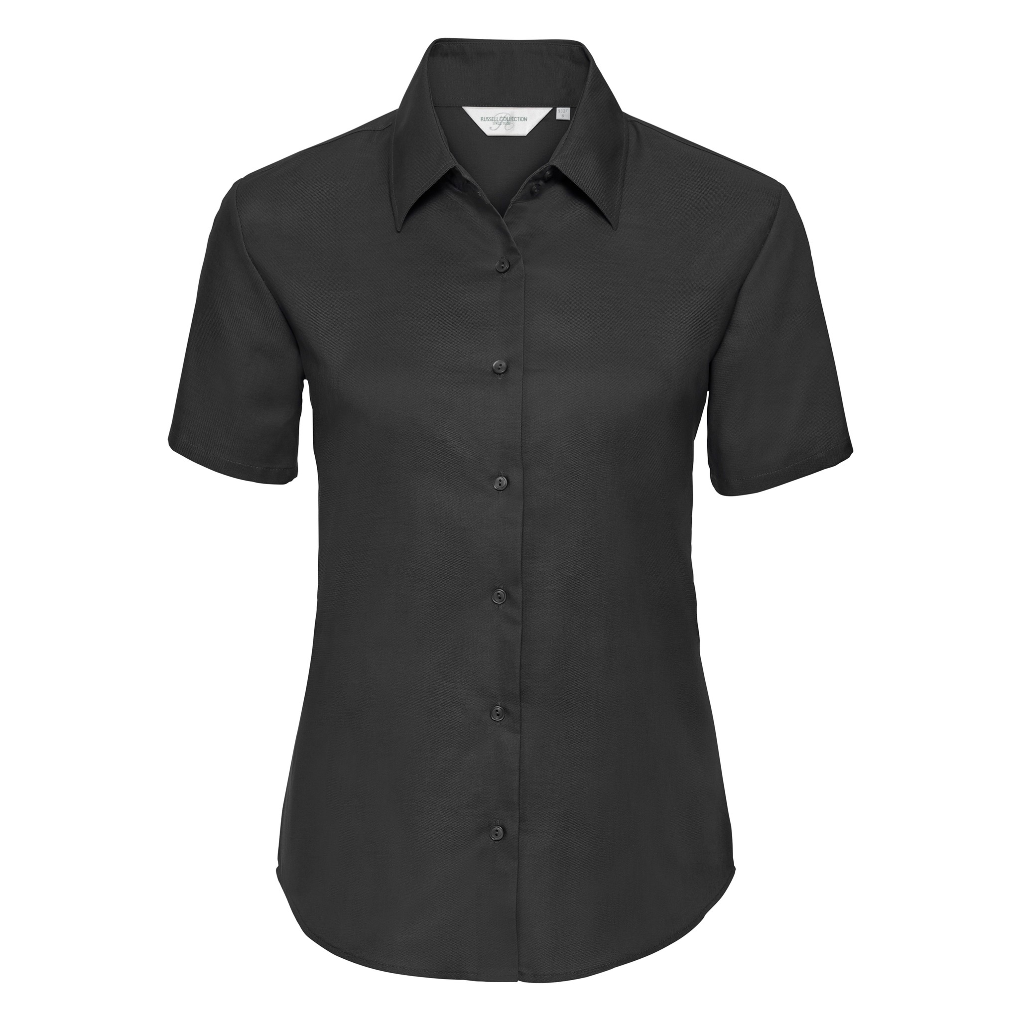 Russell Collection camisa de manga corta para mujer r-933f-0 - camisa de desgast - Imagen 24 de 26