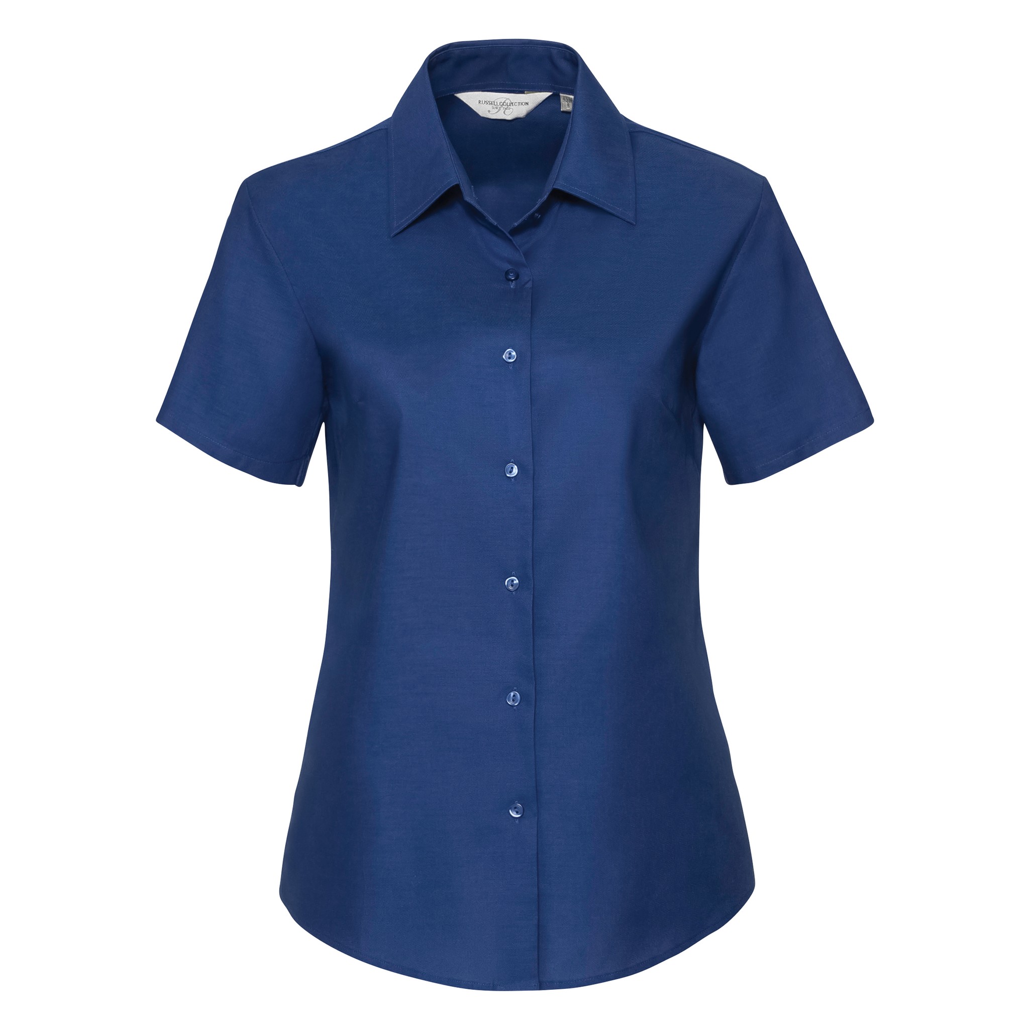 Russell Collection camisa de manga corta para mujer r-933f-0 - camisa de desgast - Imagen 21 de 26