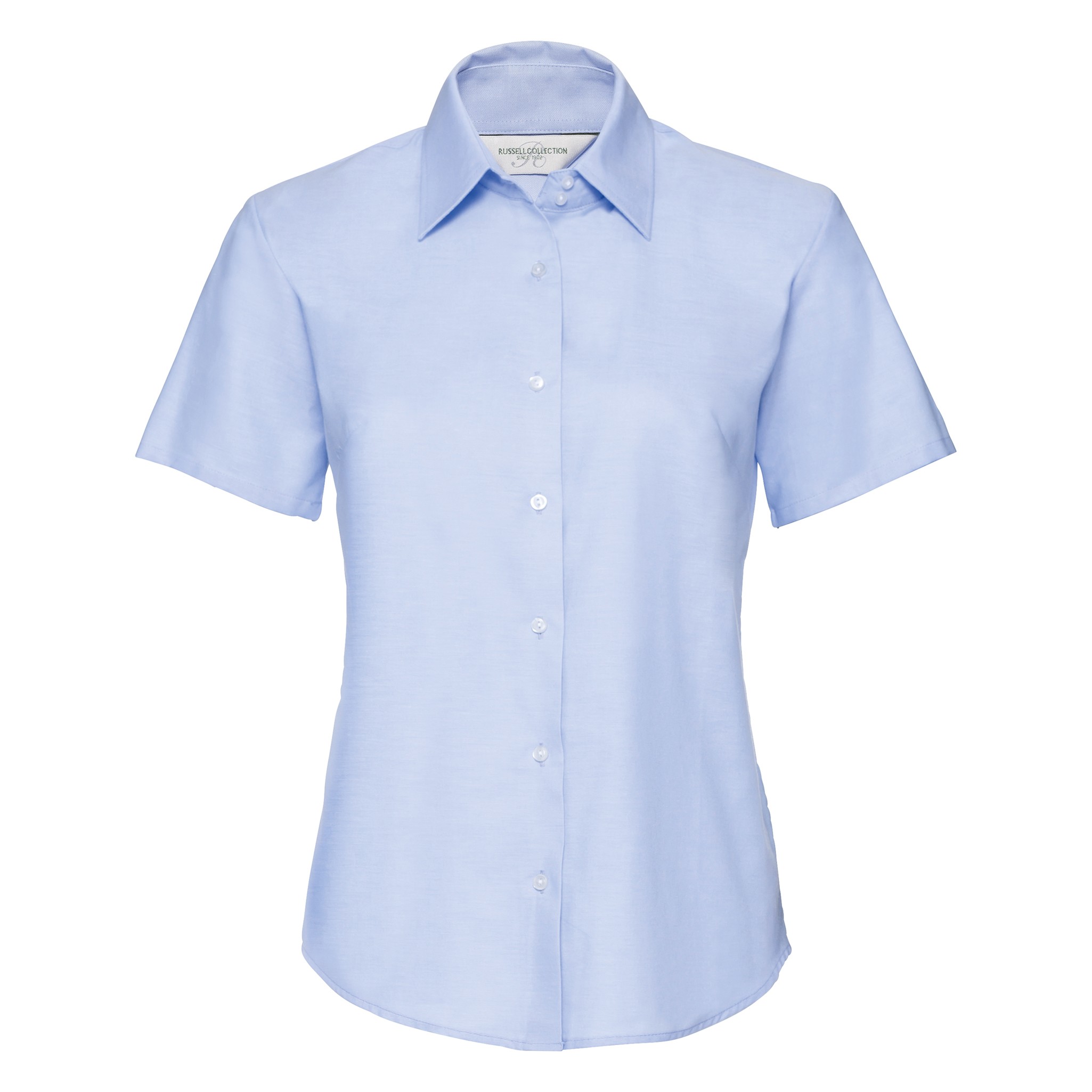 Russell Collection camisa de manga corta para mujer r-933f-0 - camisa de desgast - Imagen 15 de 26