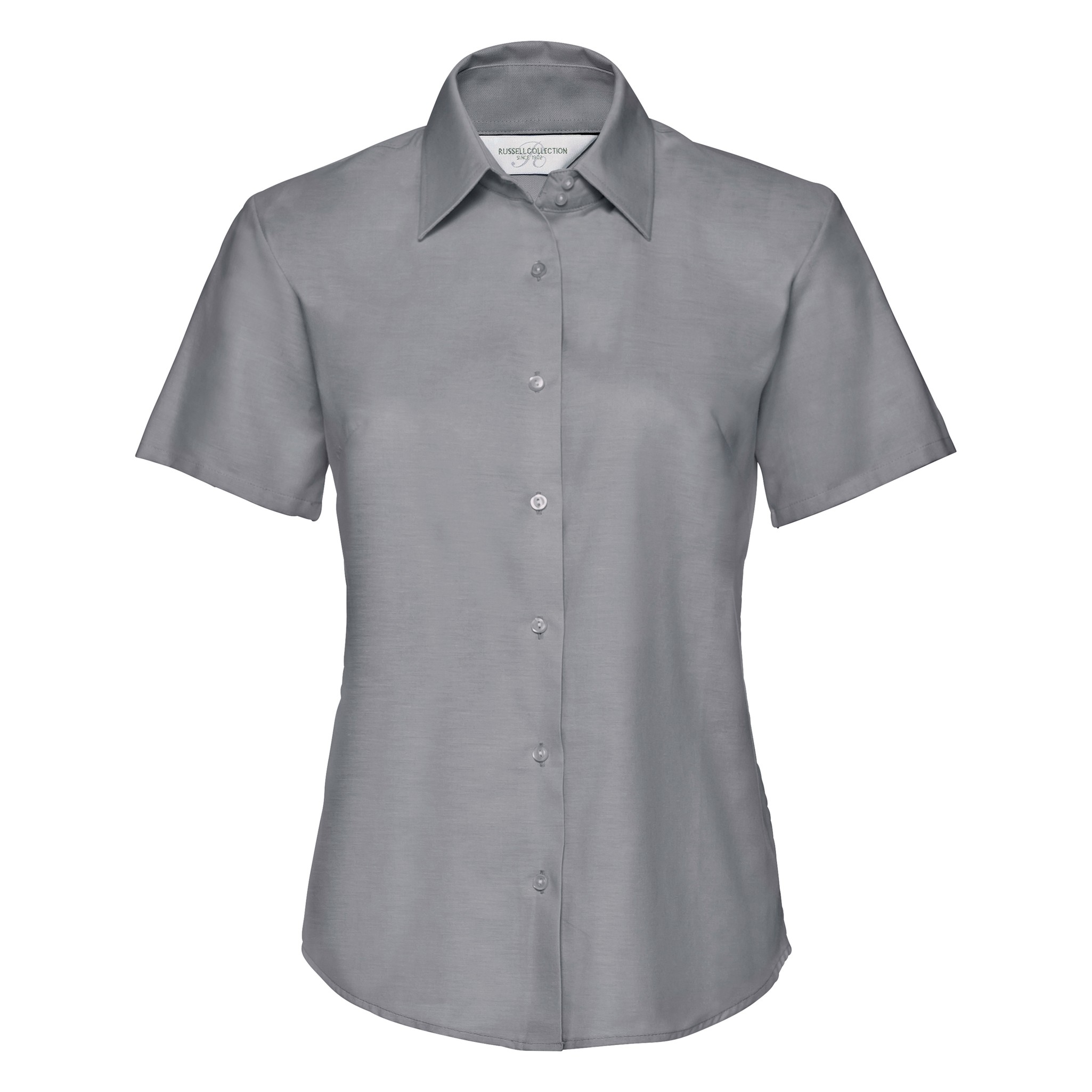 Russell Collection camisa de manga corta para mujer r-933f-0 - camisa de desgast - Imagen 12 de 26