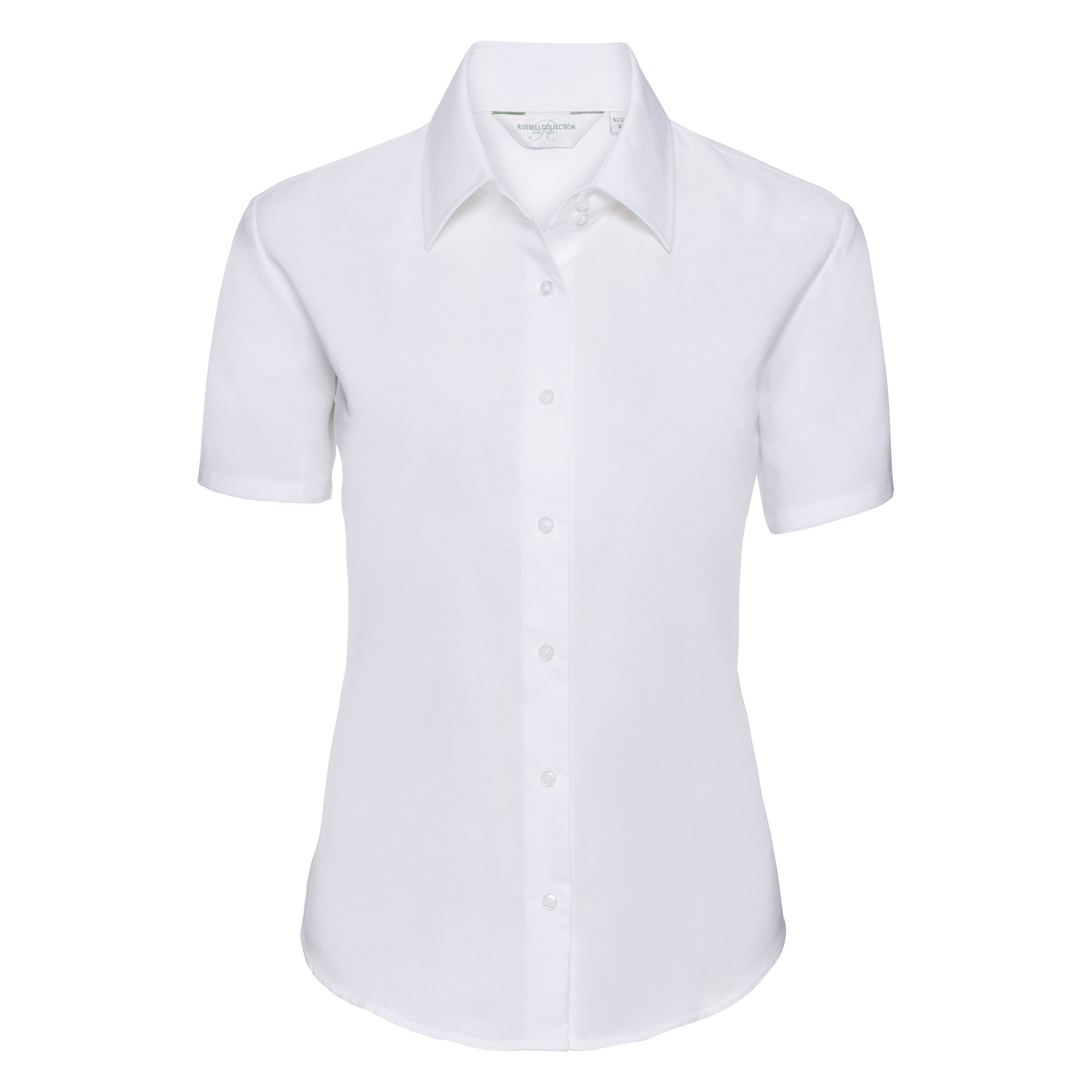 Russell Collection camisa de manga corta para mujer r-933f-0 - camisa de desgast - Imagen 18 de 26