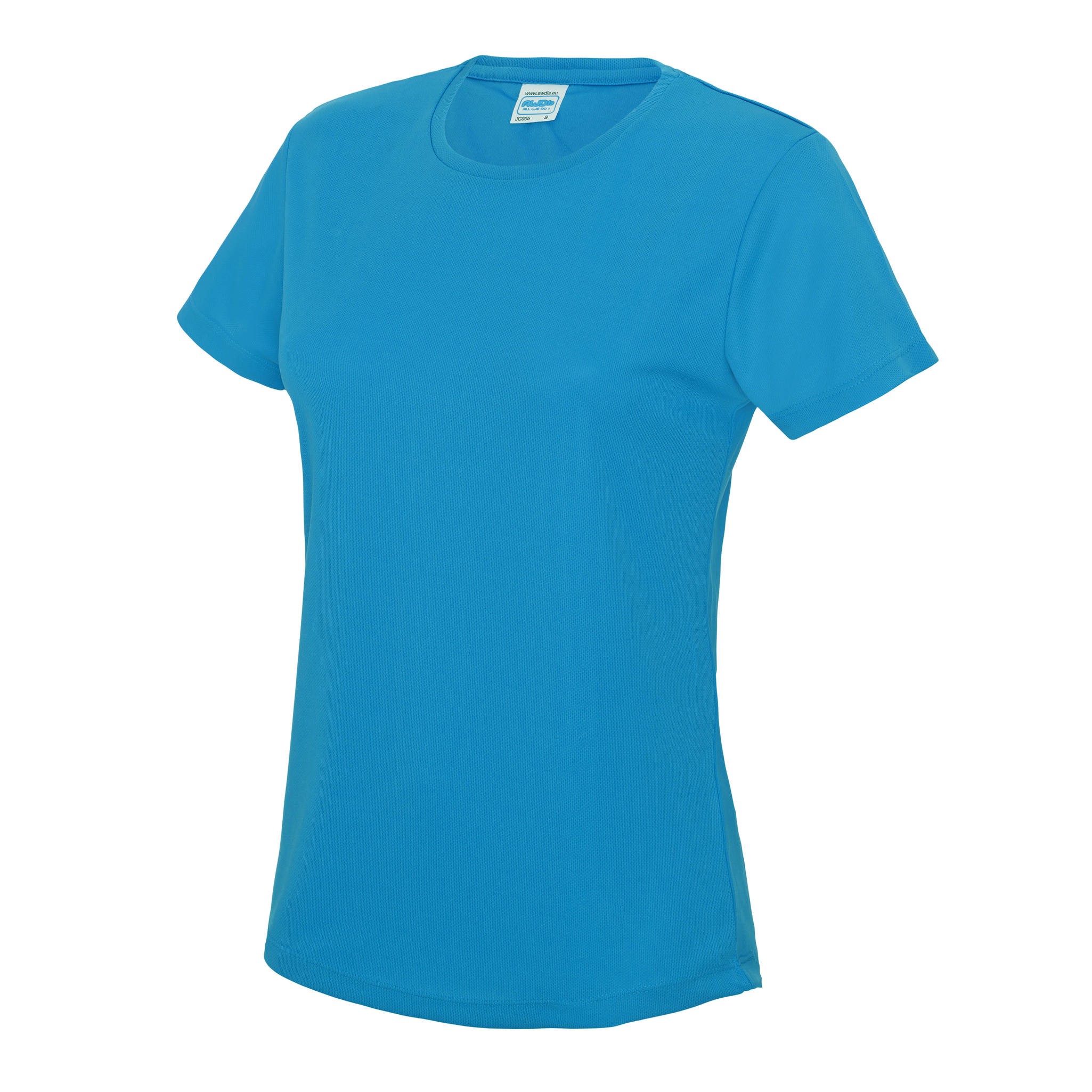 AWDis Just Cool Girlie T-Shirt Women Polyester Gym/Sports/Running Tee |8-18