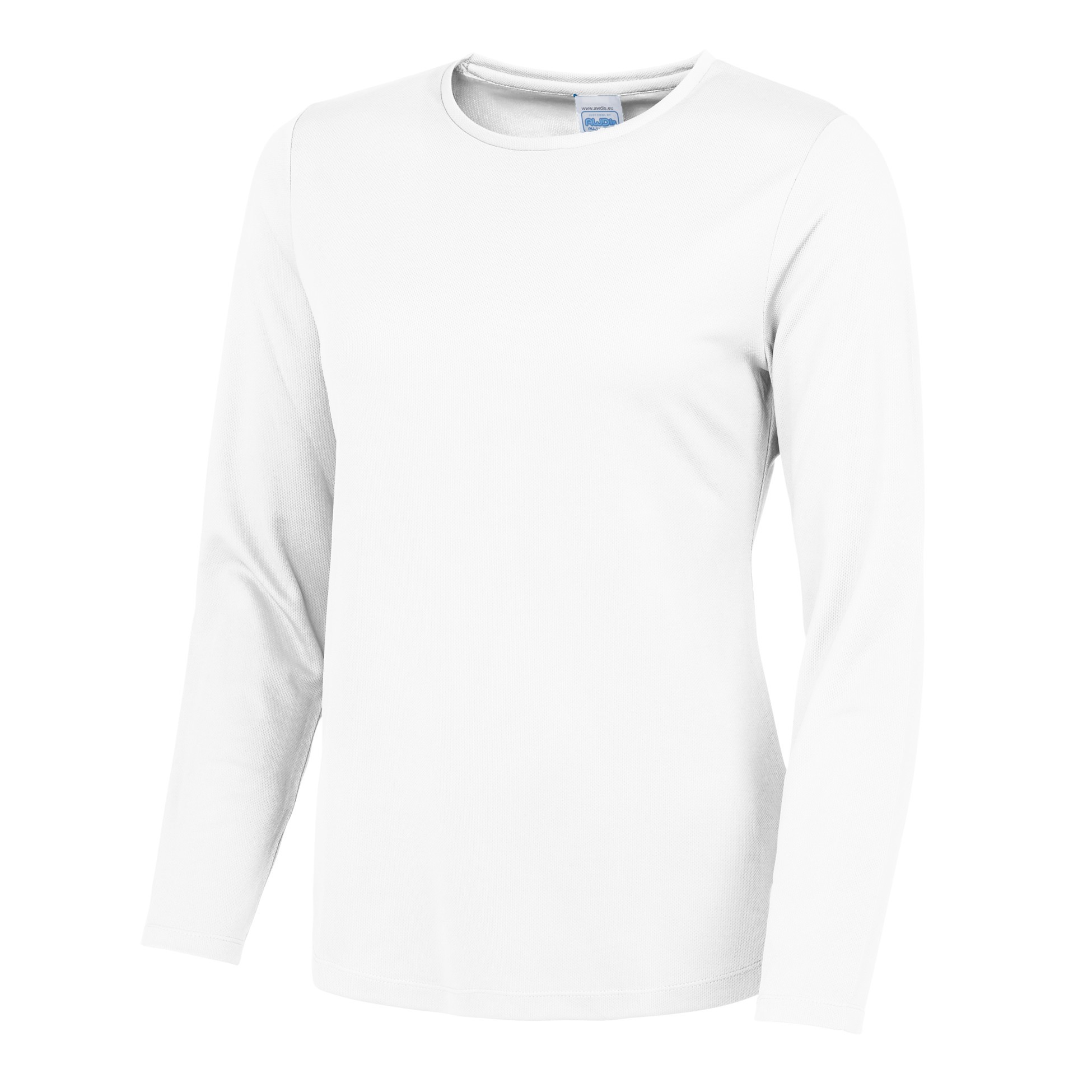 AWDis Just Cool Girlie Long Sleeve Cool T-Shirt - Women gym/sports/running tee - Picture 11 of 15