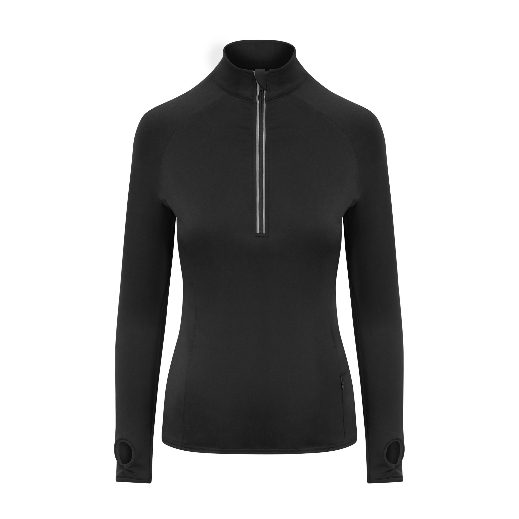 AWDis Just Cool Top donna Cool Flex lungo mezza zip JC035 - Top palestra manica lunga - Foto 12 di 16