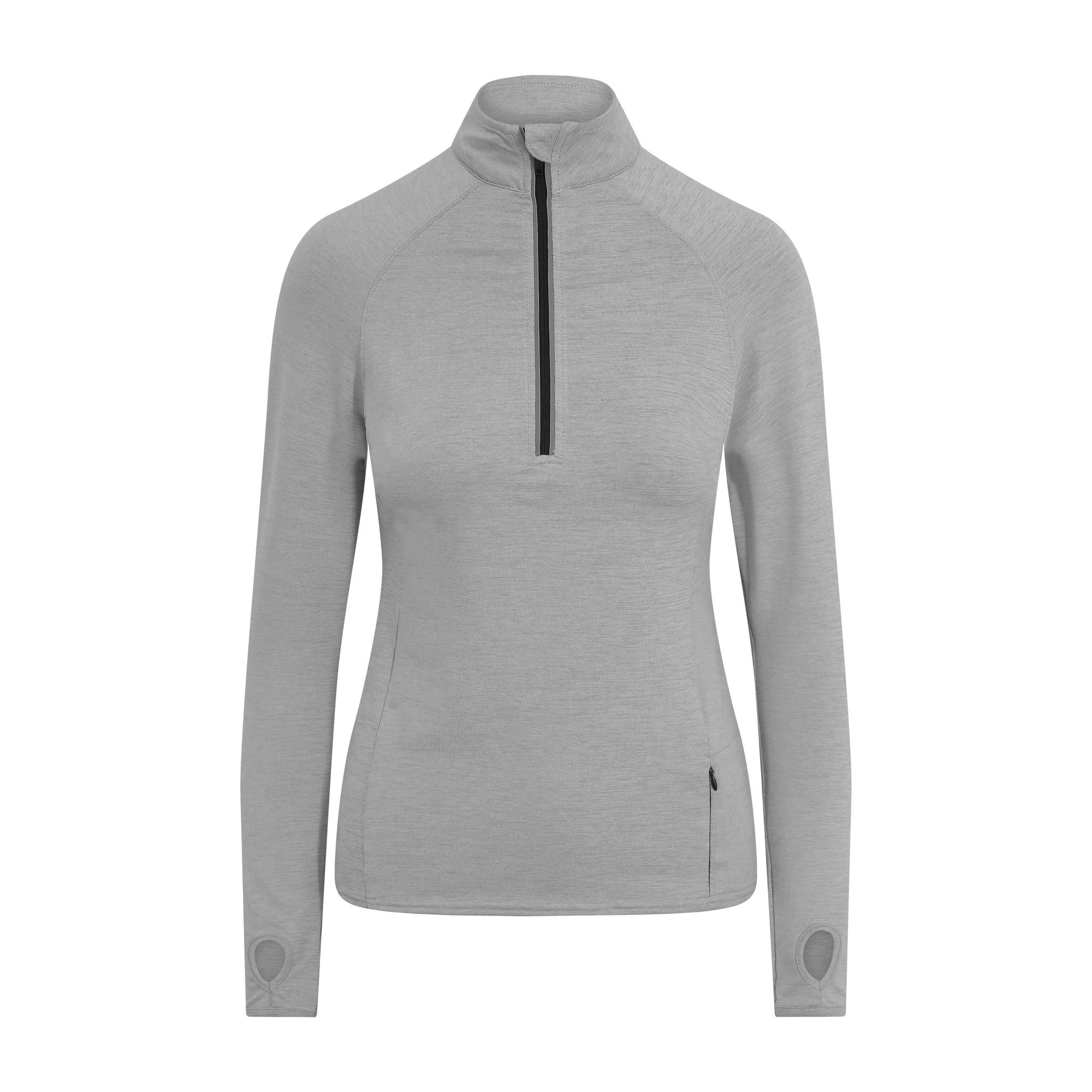 AWDis Just Cool Top donna Cool Flex lungo mezza zip JC035 - Top palestra manica lunga - Foto 14 di 16