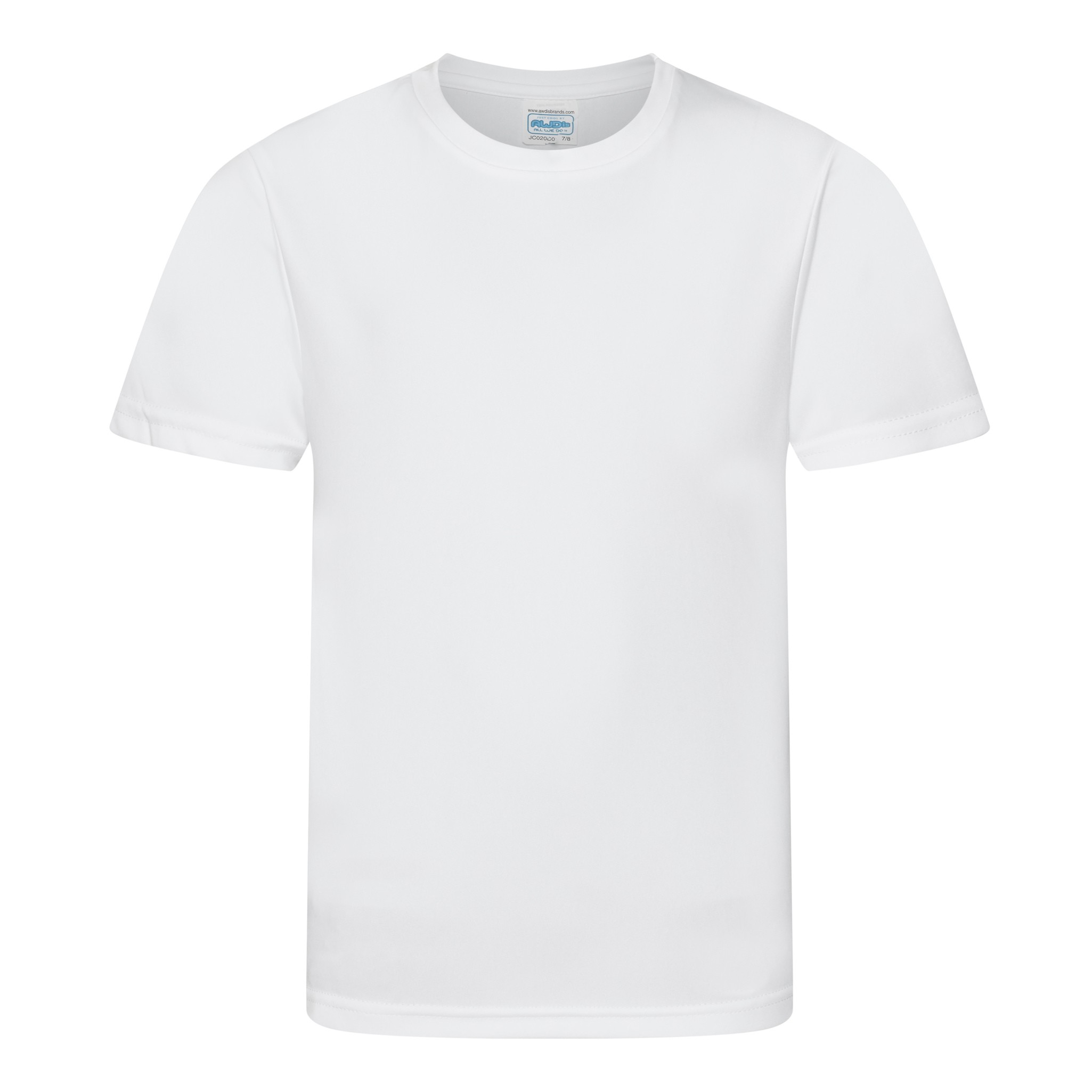 AWDis Kids Cool Smooth T-Shirt - Boys/Girls Polyester Sports/P.E Summer Tee 3-13 - Picture 10 of 19