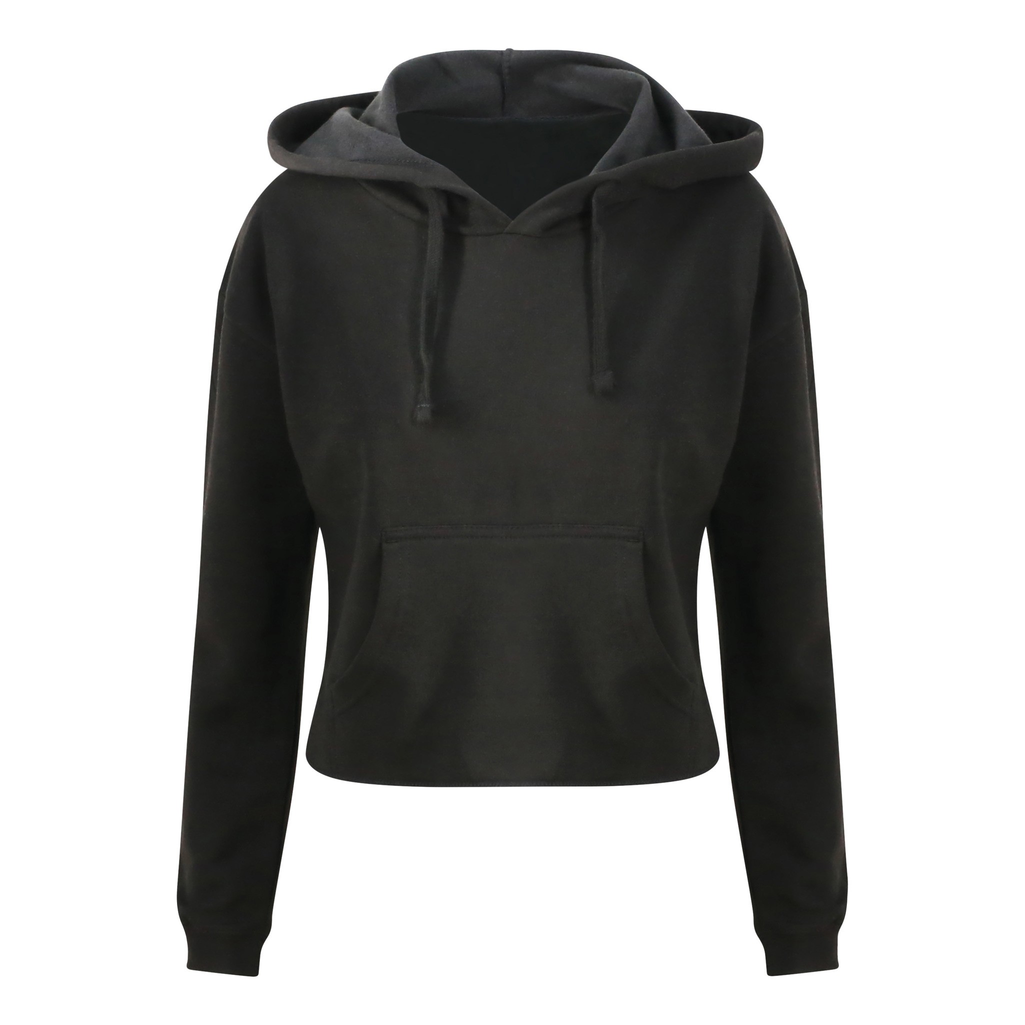 AWDis Just Hoods Girlie Cropped Hoodie JH016 - Womens/Ladies Full Zip Jacket