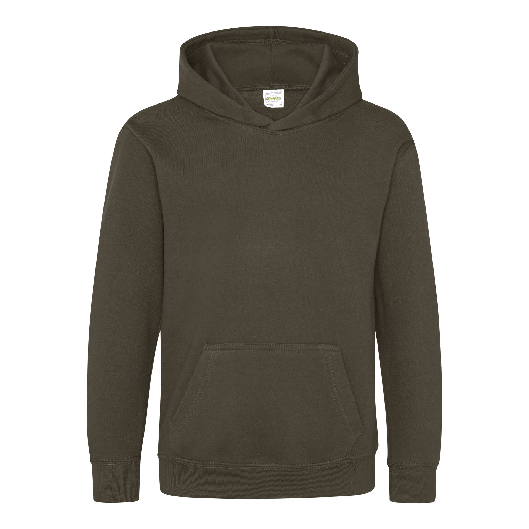 AWDis Kids Hoodie - Boys/girls casual comfortable hooded sweatshirt |Ages 1-13 - Picture 15 of 76