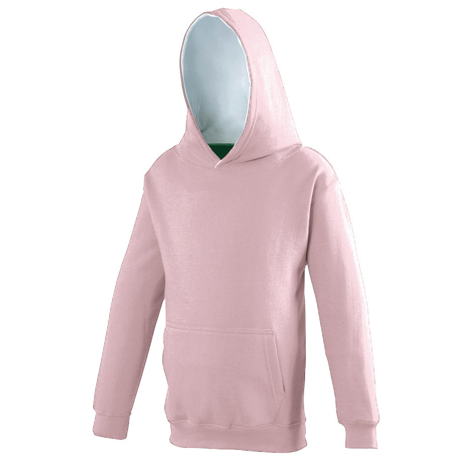 AWDis Just Hoods Kids Varsity Hoodie JH003J - Boys Girls Soft Warm - Picture 8 of 27