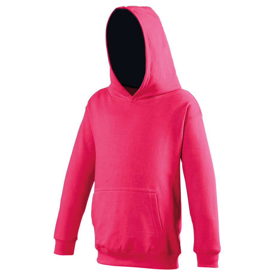 AWDis Just Hoods Kids Varsity Hoodie JH003J - Boys Girls Soft Warm - Picture 15 of 27