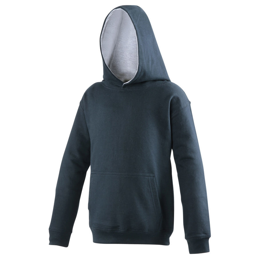 AWDis Just Hoods Kids Varsity Hoodie JH003J - Boys Girls Soft Warm - Picture 24 of 27