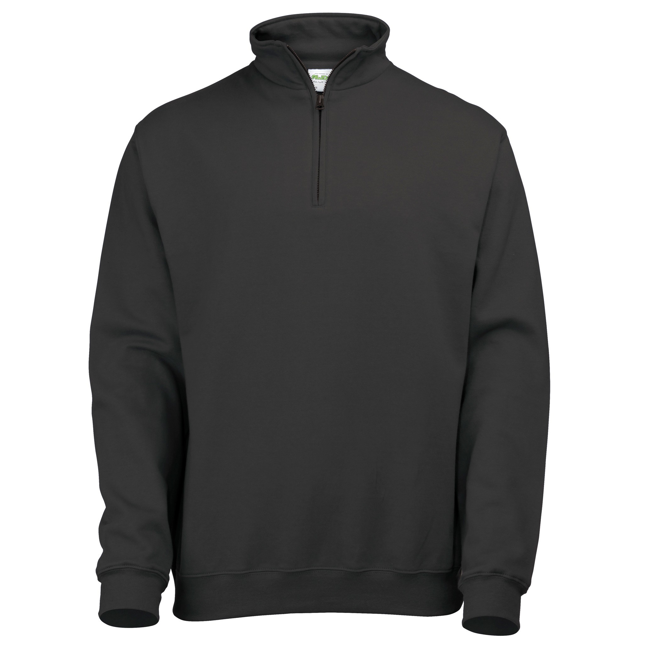 AWDis Sophomore Felpa con Zip 1/4 - Maglione Uomo Tinta Unita Caldo|12 Colori|S-2XL - Foto 18 di 20