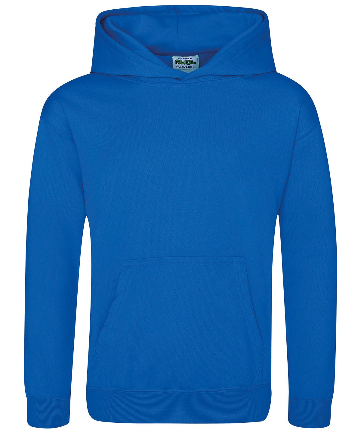 AWDis Just Hoods Kids Sports Polyester Hoodie JH006J - Kangaroo Pouch Pocket - Picture 10 of 10