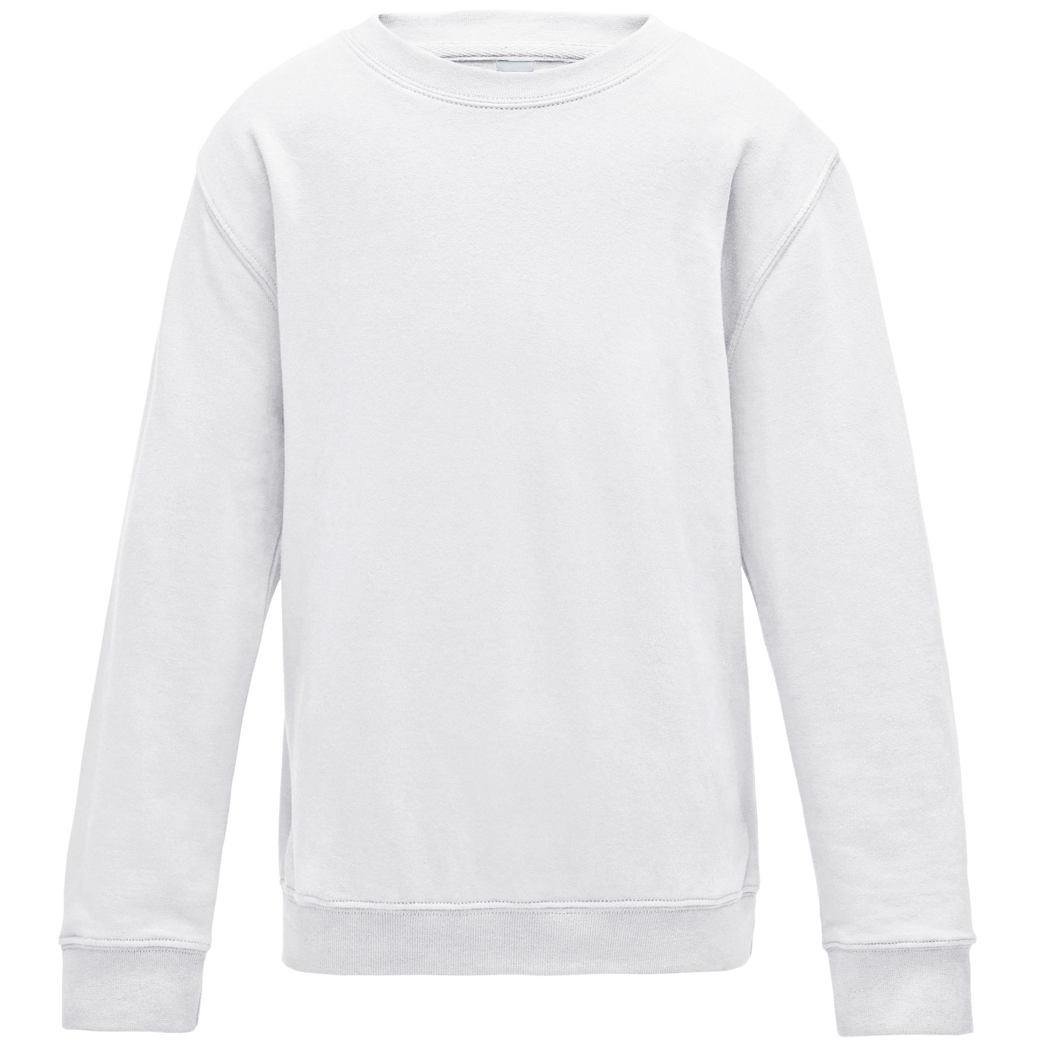 AWDis Just Hoods Enfants Sweat-Shirt JH030J - Garçons Filles Plaine Occasionnel - Picture 9 of 40