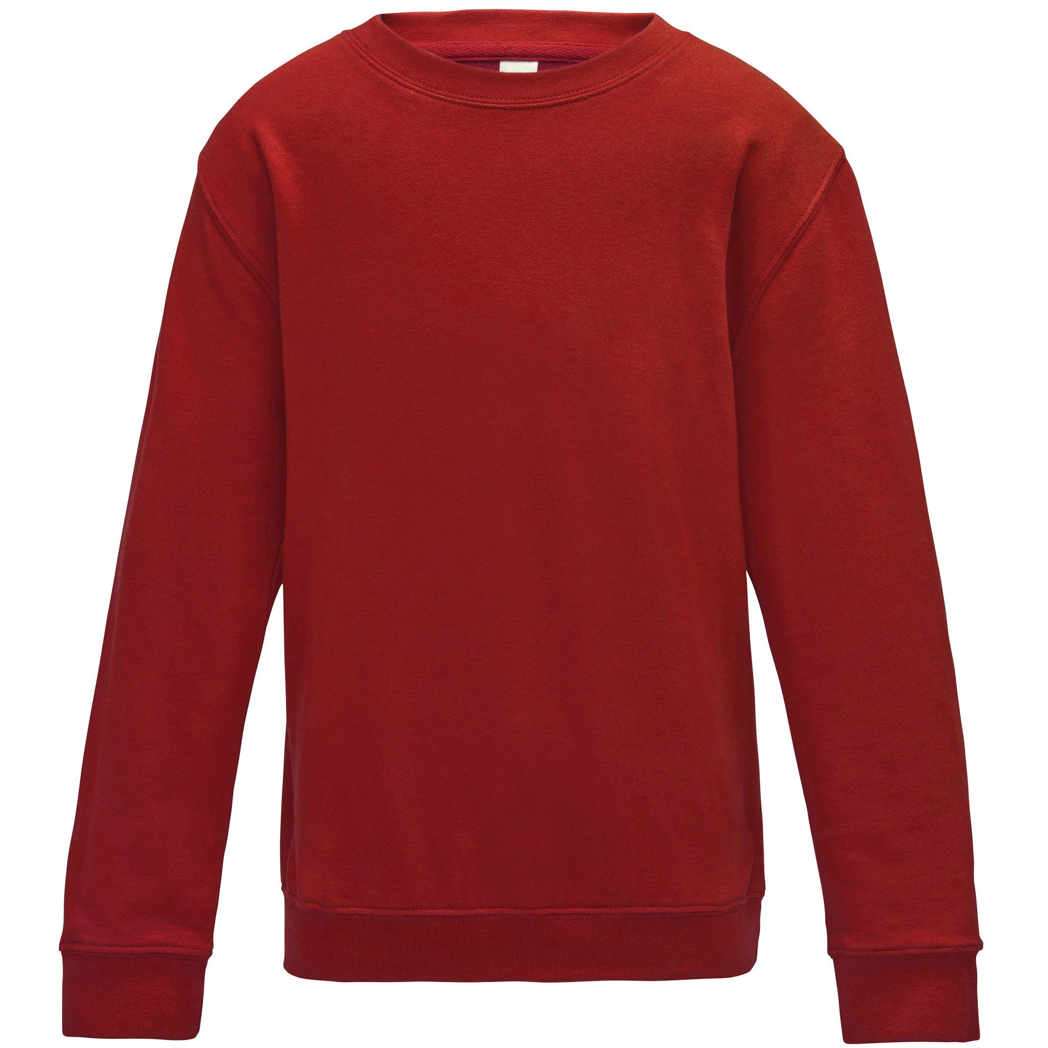 AWDis Just Hoods Enfants Sweat-Shirt JH030J - Garçons Filles Plaine Occasionnel - Picture 23 of 40