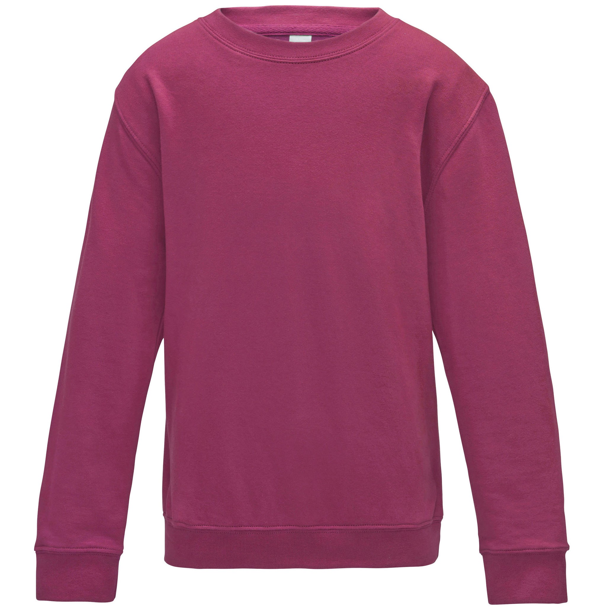 AWDis Just Hoods Enfants Sweat-Shirt JH030J - Garçons Filles Plaine Occasionnel - Picture 25 of 40