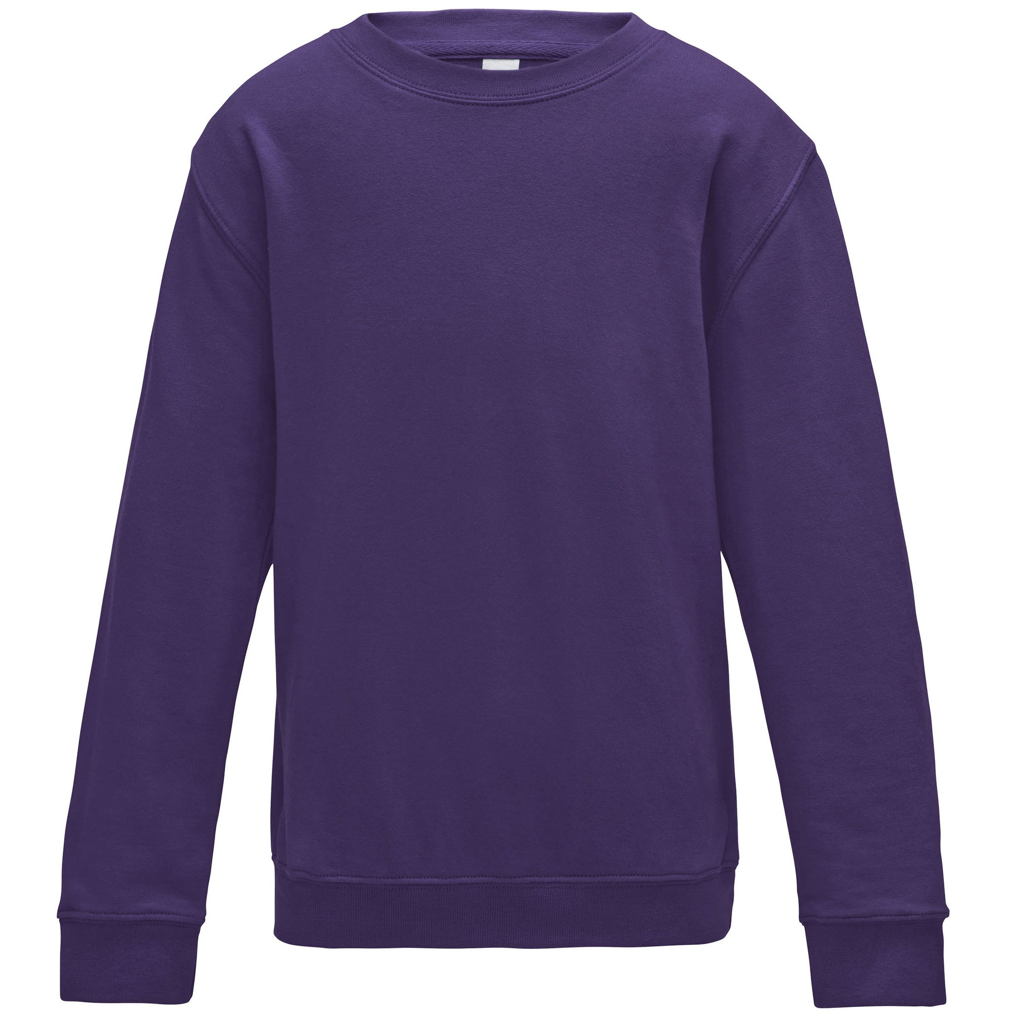 AWDis Just Hoods Enfants Sweat-Shirt JH030J - Garçons Filles Plaine Occasionnel - Picture 35 of 40