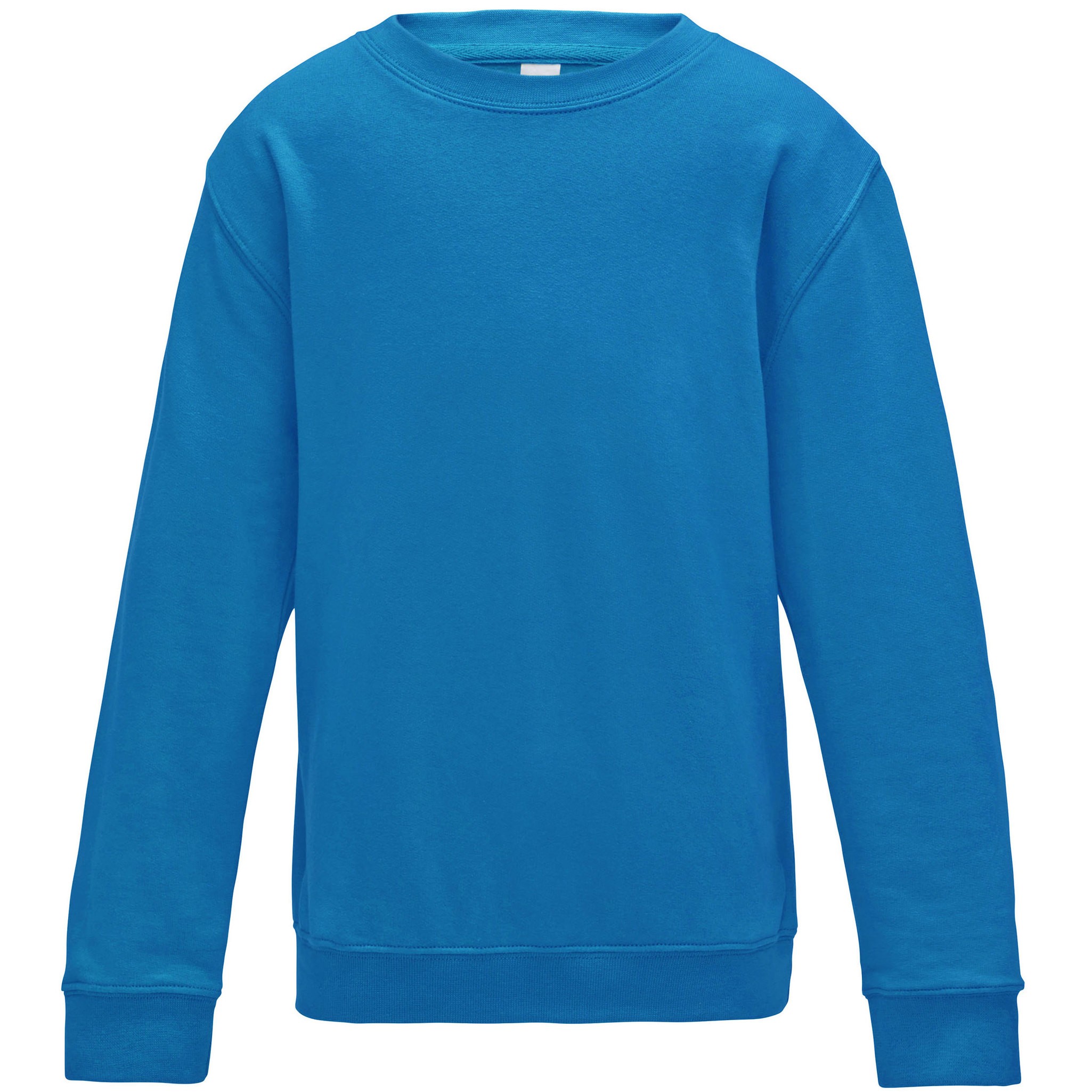 AWDis Just Hoods Enfants Sweat-Shirt JH030J - Garçons Filles Plaine Occasionnel - Picture 37 of 40