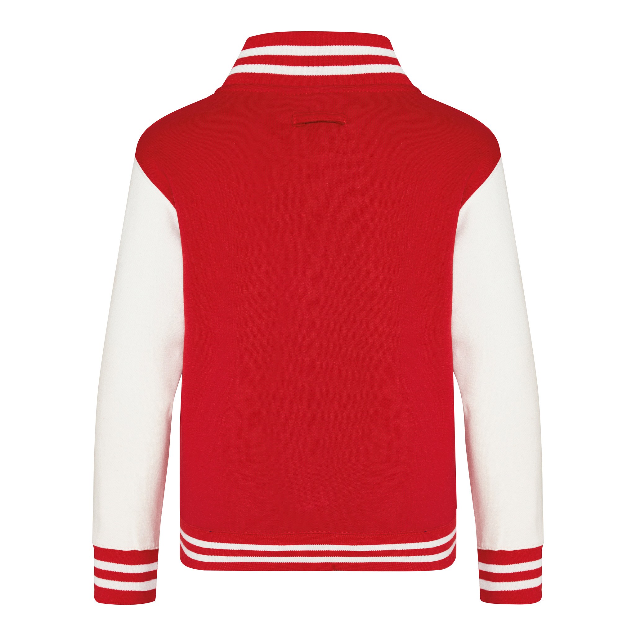 AWDis Kids Varsity Jacket - Boys girls Trendy American Letterman baseball top - Picture 11 of 22