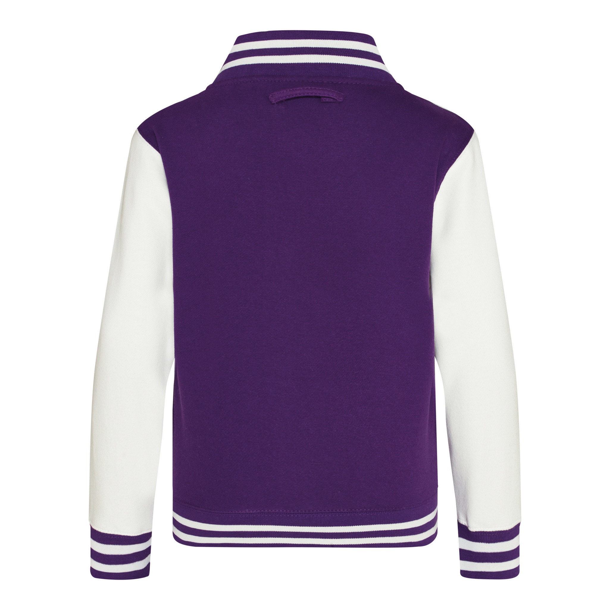 AWDis Kids Varsity Jacket - Boys girls Trendy American Letterman baseball top - Picture 20 of 22