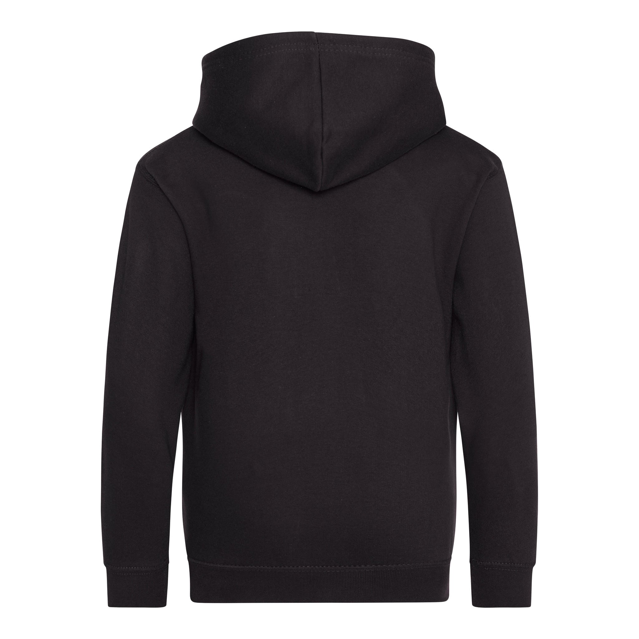 AWDis Just Hoods Kids Zoodie - Boys Girls plain casual Zipped Hoodie |Ages 3-13 - Picture 16 of 47