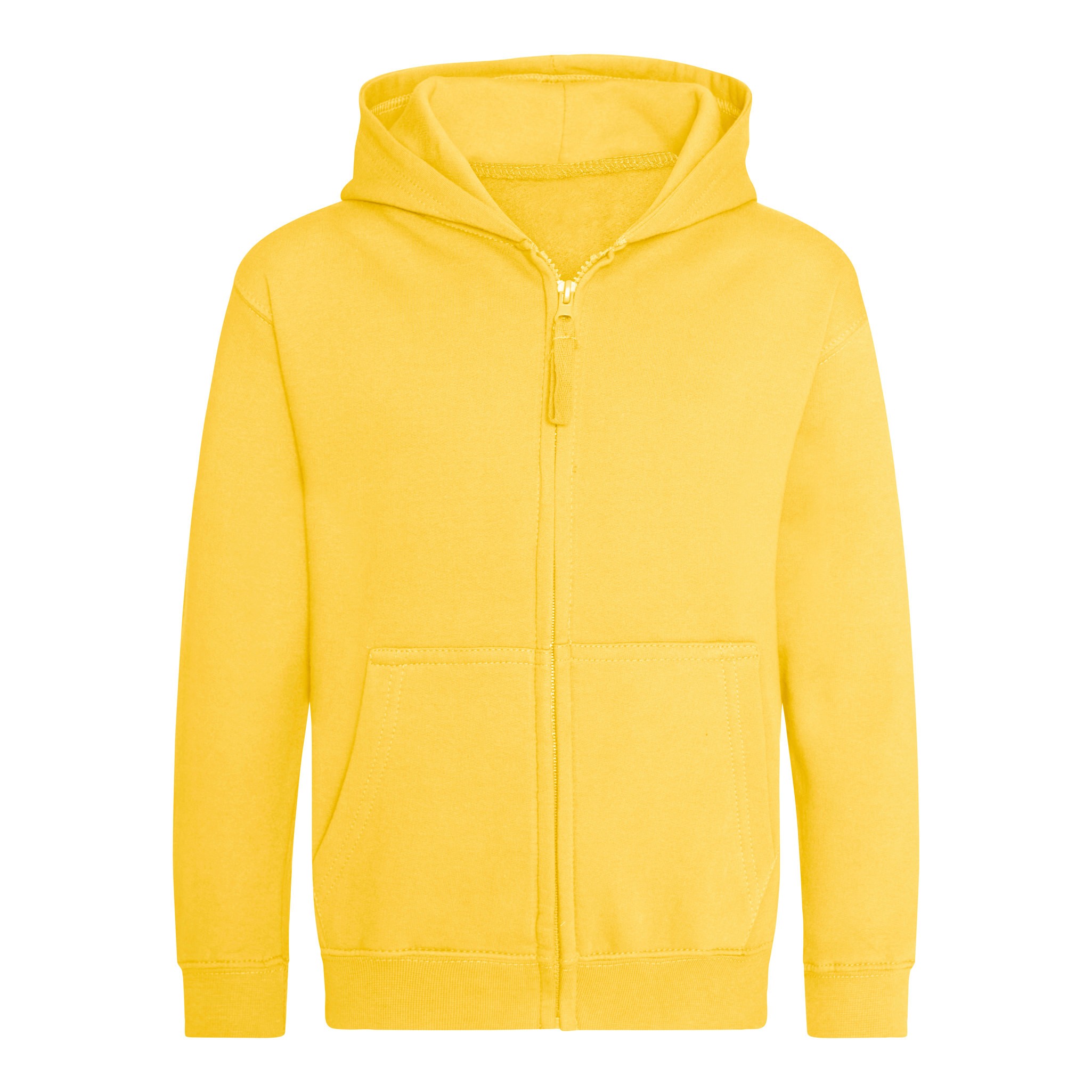 AWDis Just Hoods Kids Zoodie - Boys Girls plain casual Zipped Hoodie |Ages 3-13 - Picture 24 of 47