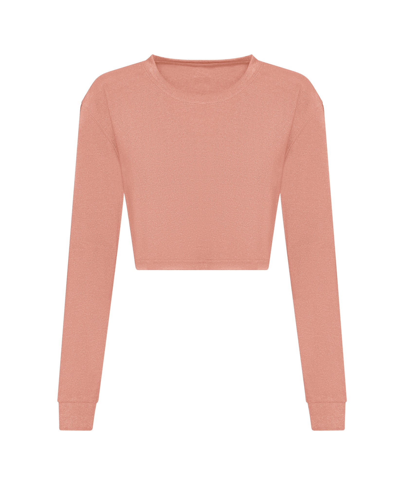 Camiseta recortada de manga larga para mujer AWDis Just Tts & Polos JT016-Tela fácil de usar - Imagen 15 de 15