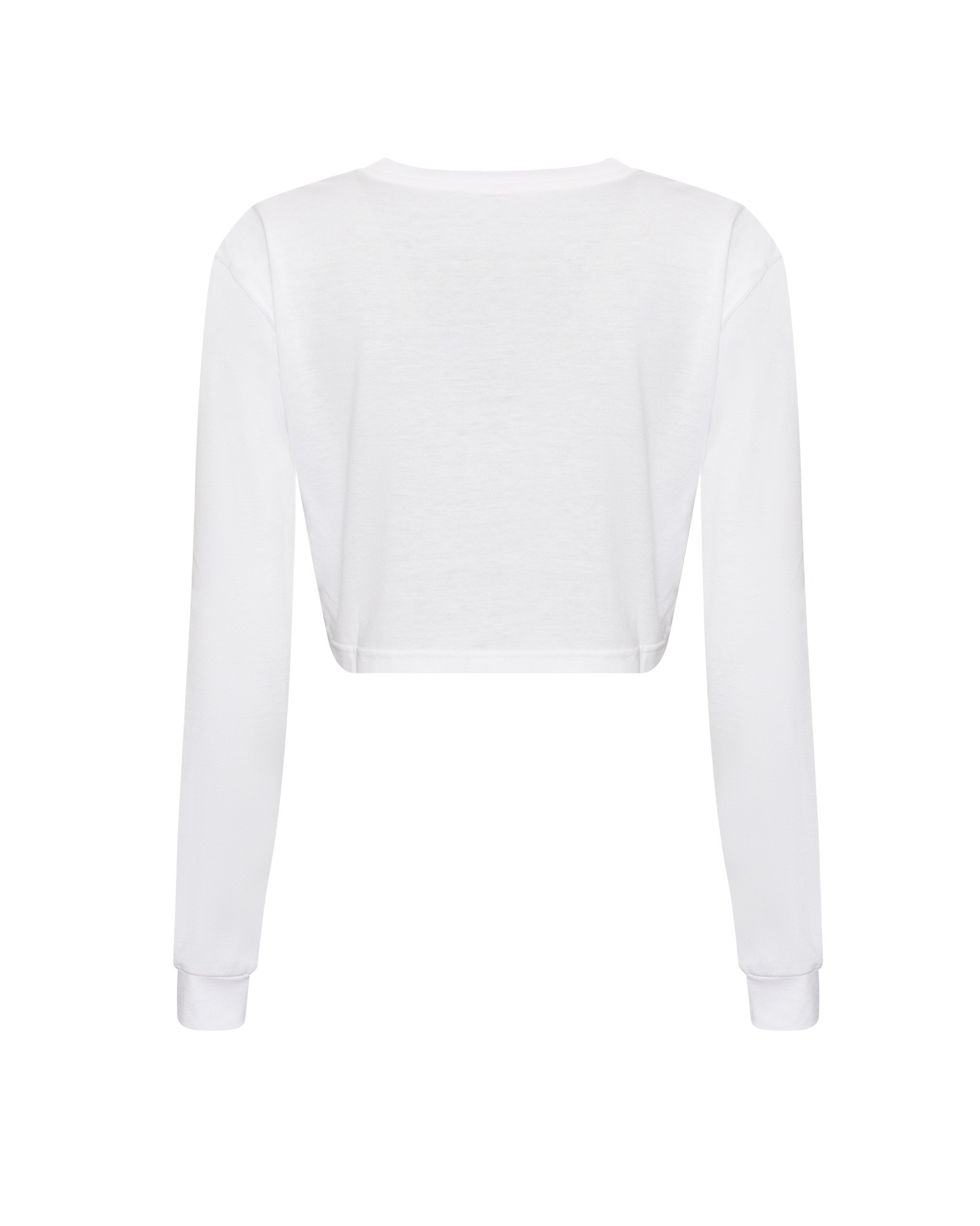 Camiseta recortada de manga larga para mujer AWDis Just Tts & Polos JT016-Tela fácil de usar - Imagen 10 de 15