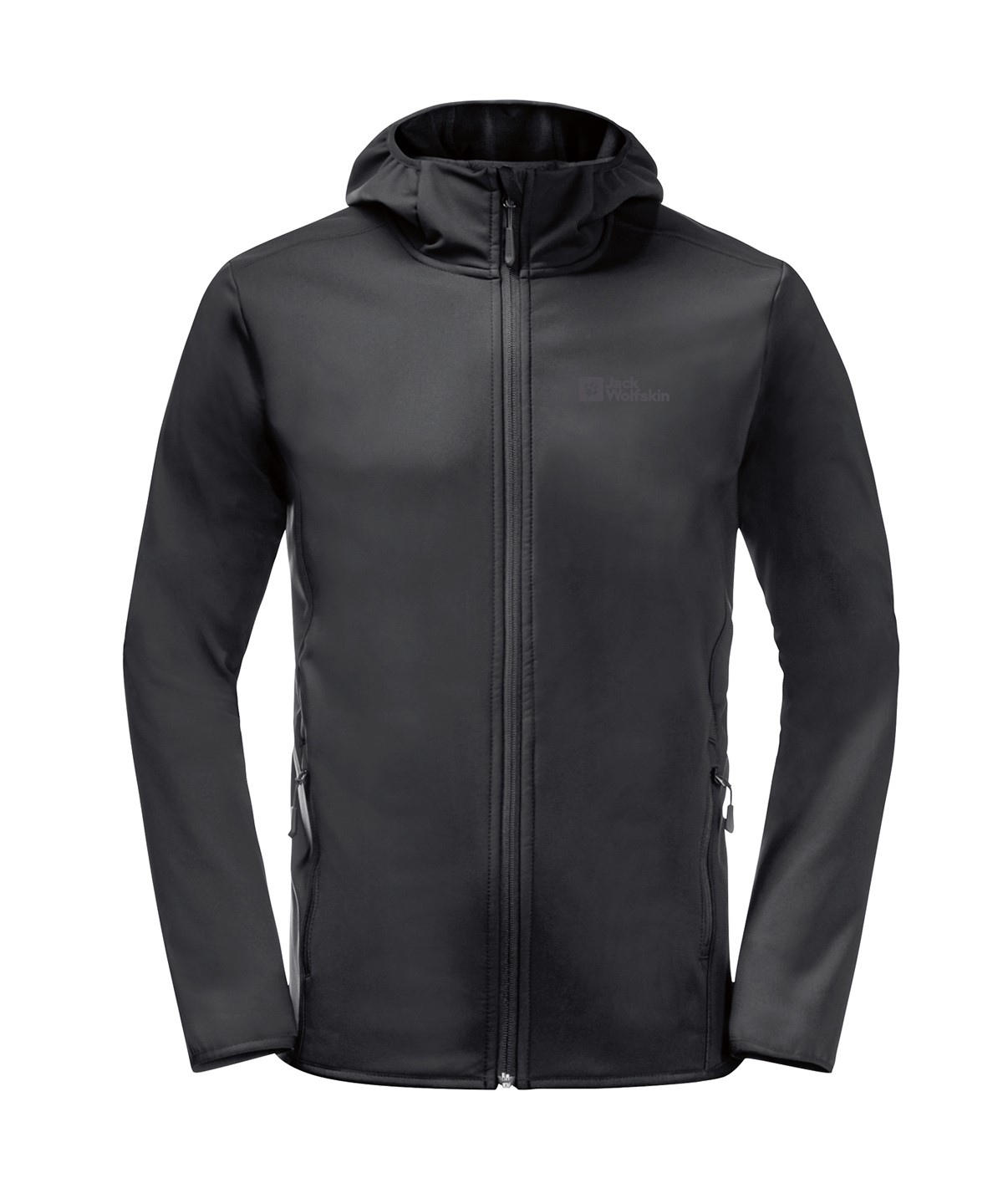 Jack Wolfskin Softshelljacke mit Kapuze (NL) JW207 - 100% Polyester - Bild 3 von 4