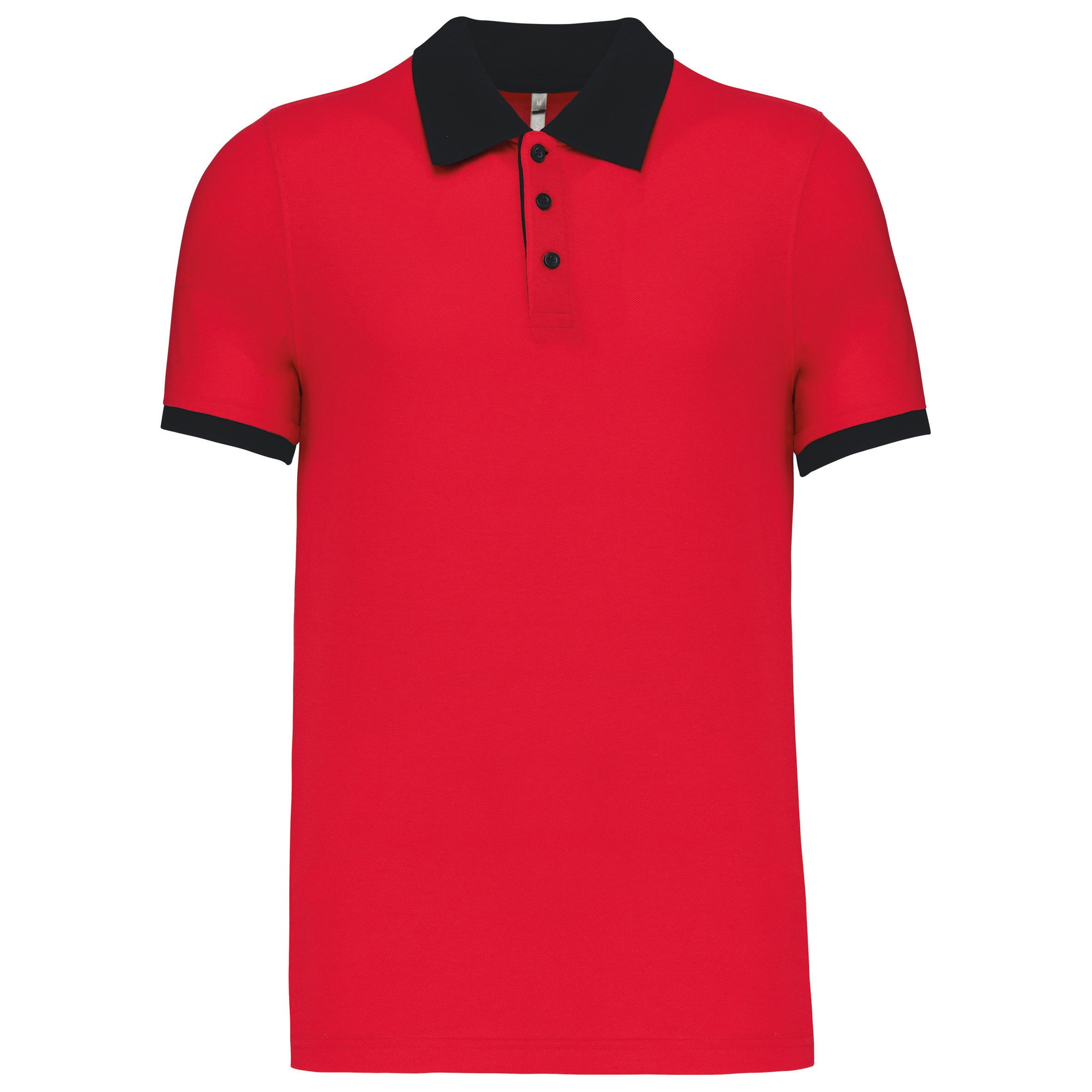 Kariban Two Tone Piqué Polo Shirt K258 - Cotton Short Sleeves - Picture 5 of 6