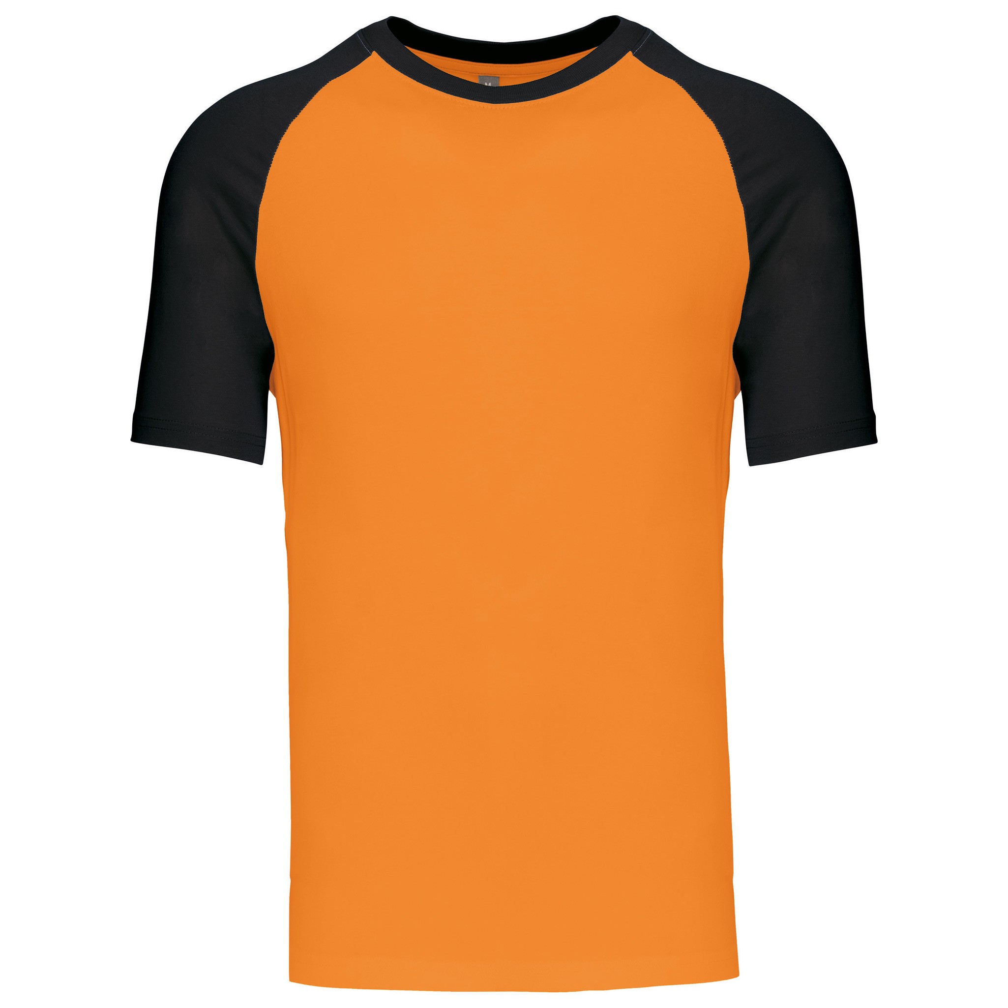 Kariban Baseball Contrast Men's T-Shirt (K330) - Adult Sports Crew Neck Tee - Picture 4 of 11
