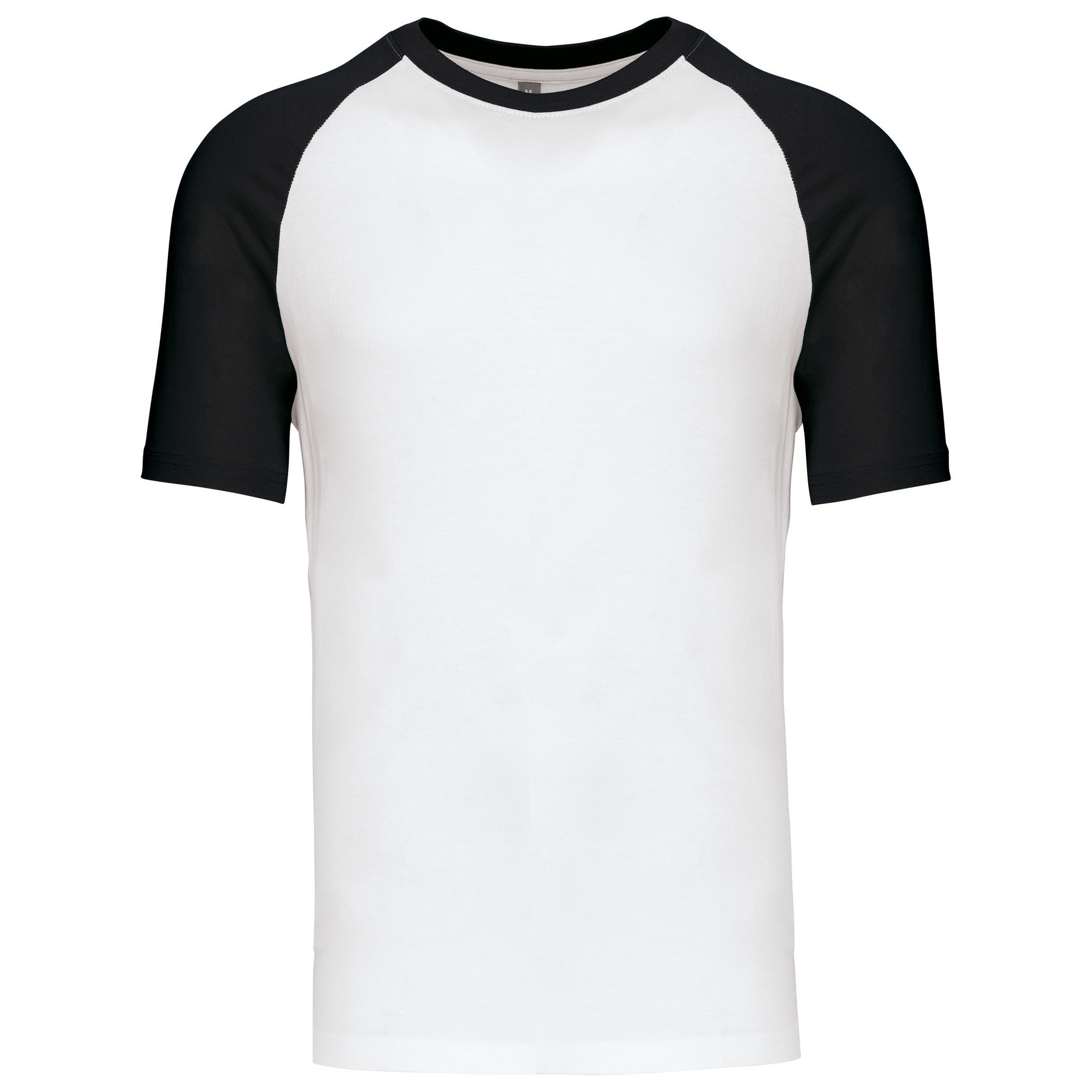 Kariban Baseball Contrast Men's T-Shirt (K330) - Adult Sports Crew Neck Tee - Picture 7 of 11