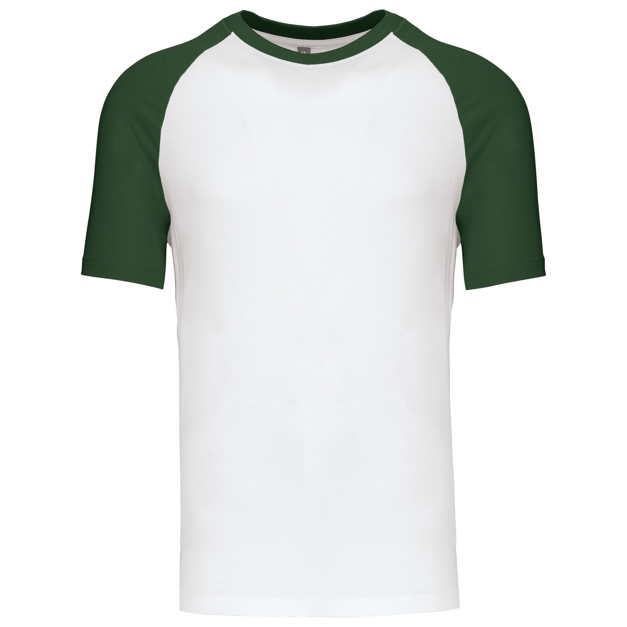 Kariban Baseball Contrast Men's T-Shirt (K330) - Adult Sports Crew Neck Tee - Picture 8 of 11