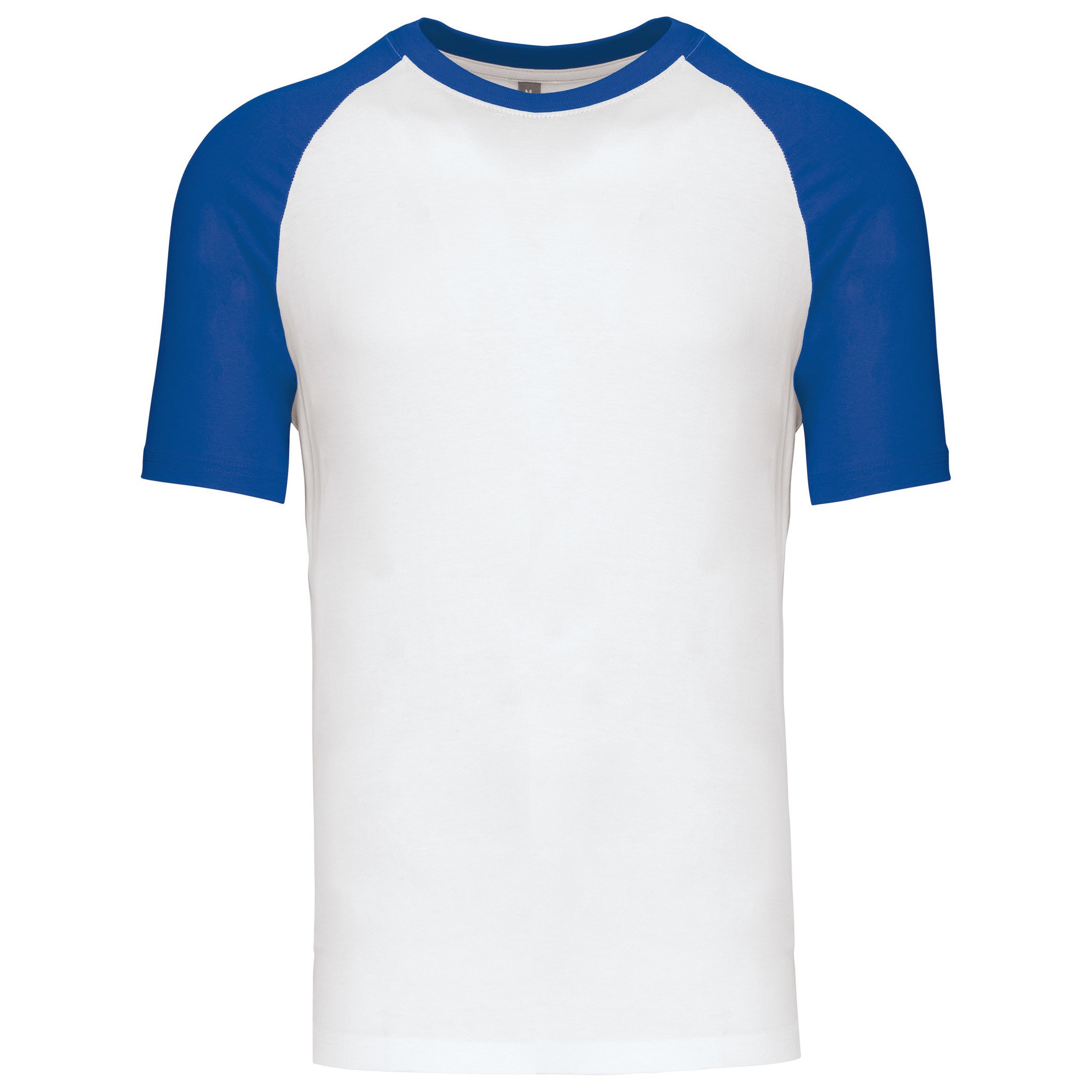 Kariban Baseball Contrast Men's T-Shirt (K330) - Adult Sports Crew Neck Tee - Picture 10 of 11