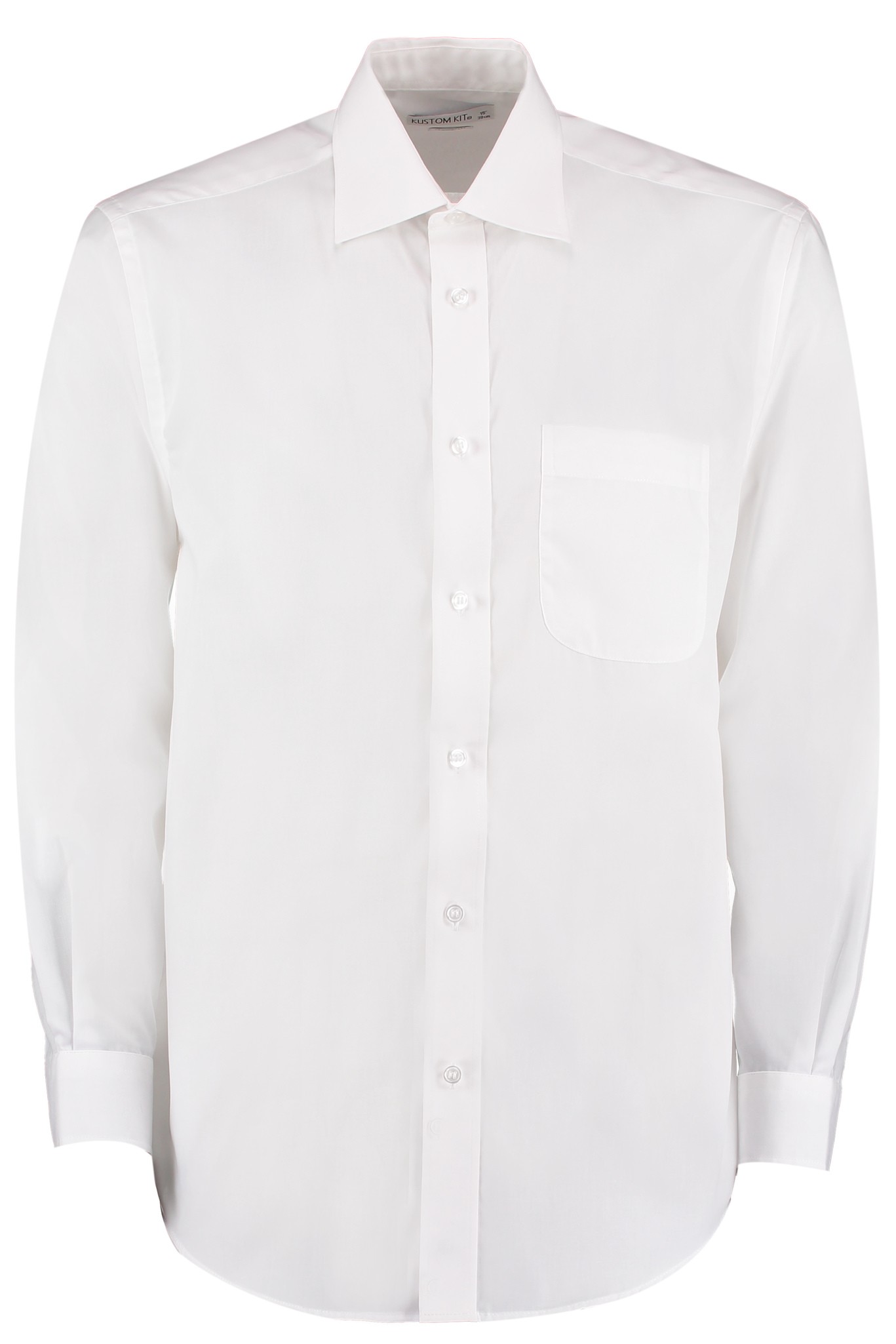 Kustom Kit Men’s Long Sleeved Classic Fit Business Shirt KK104 – Office Shirt