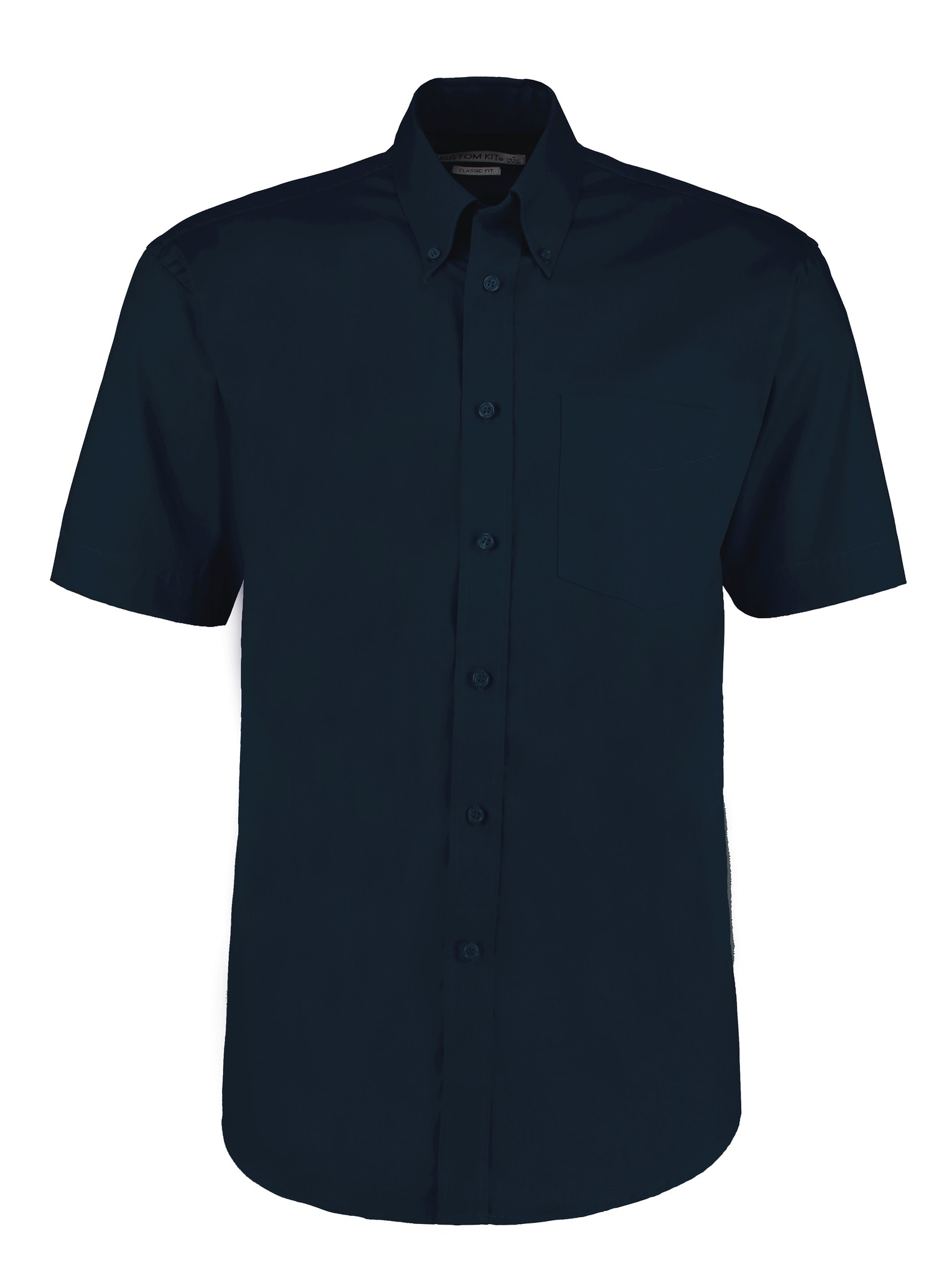 Kustom Kit Corporate Oxford Short Sleeved Shirt KK109-Button Down Collar Shirt - Picture 17 of 17