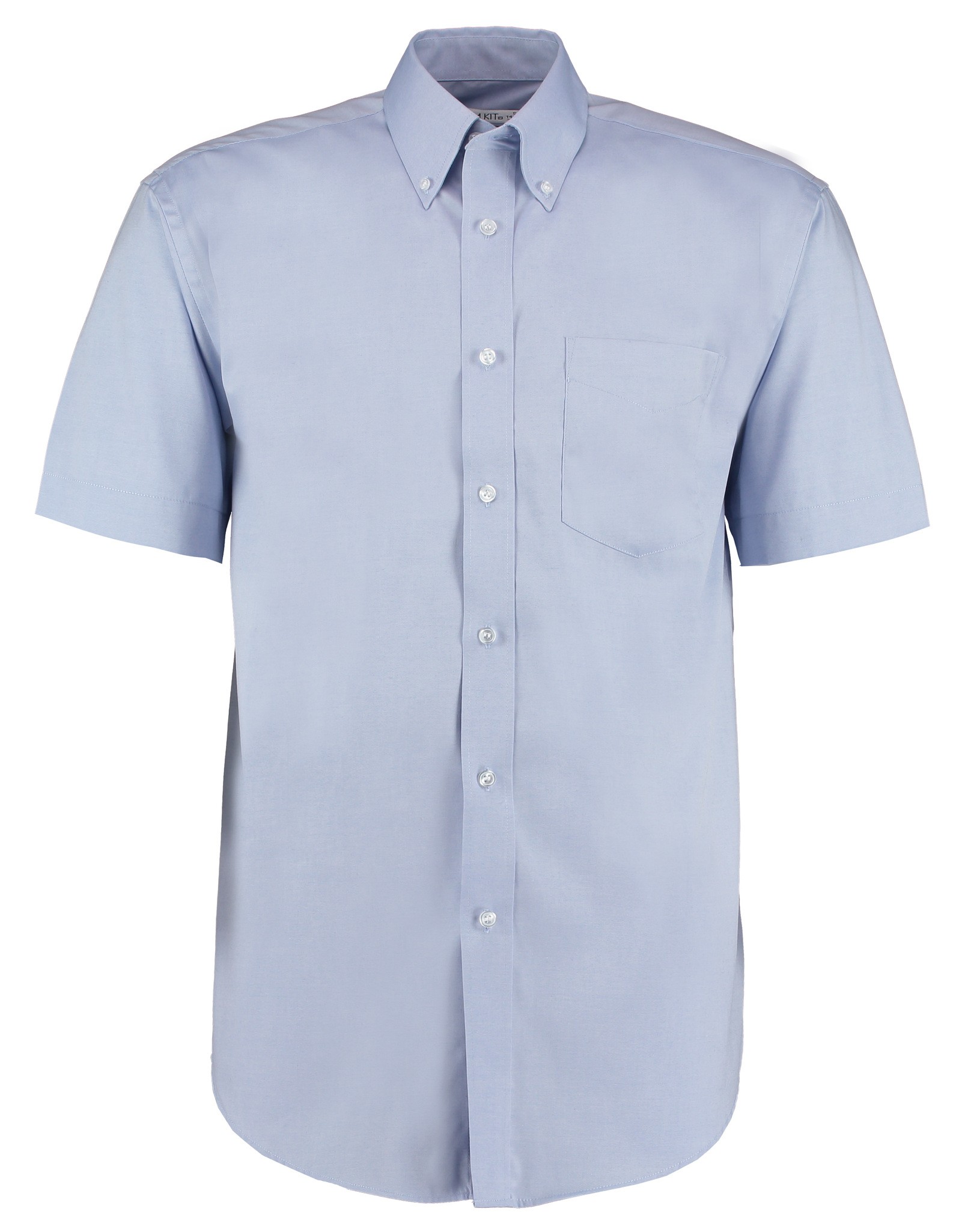 Kustom Kit Corporate Oxford Short Sleeved Shirt KK109-Button Down Collar Shirt - Picture 16 of 17