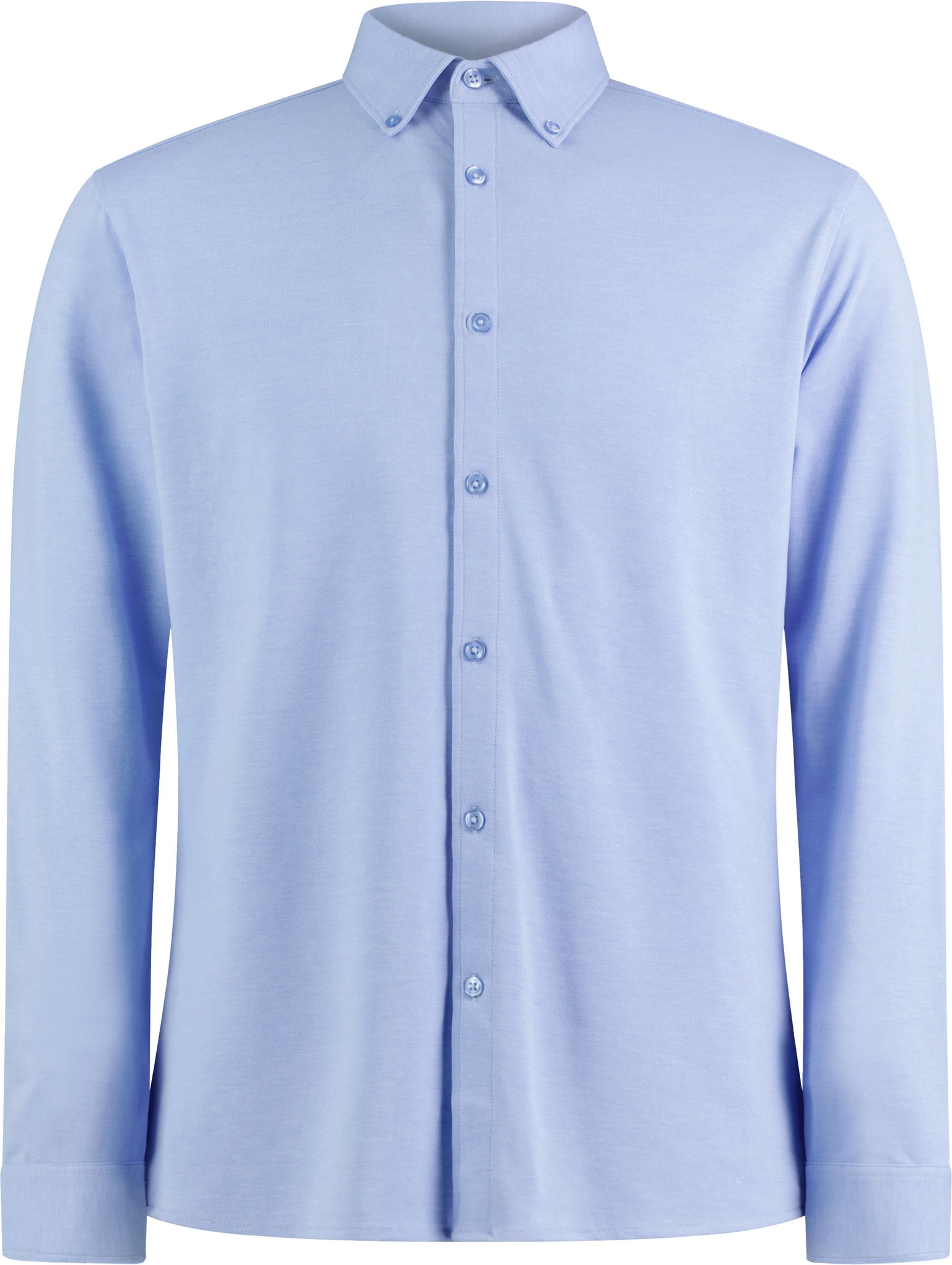 Kustom Kit Camicia Piqué Manica Lunga Superwash® 60° (vestibilità su misura) - Foto 14 di 16